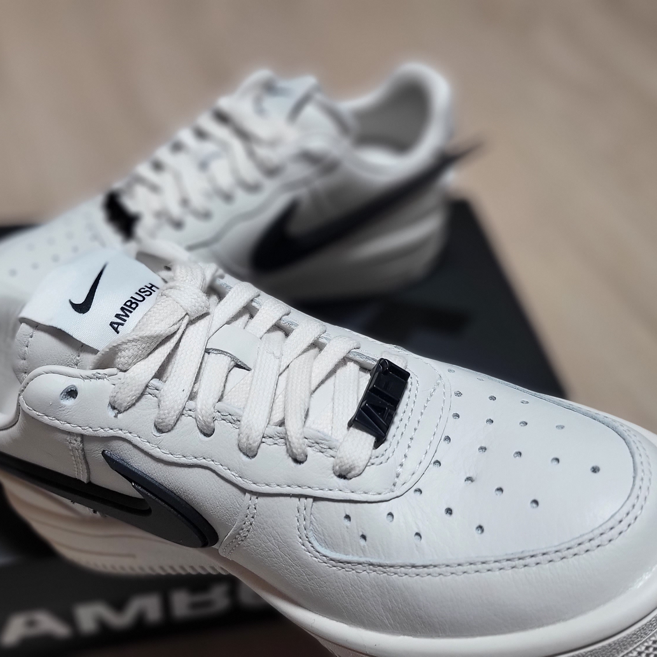 Nike x Ambush Air Force 1 Low SP Phantom 착용 스타일 - 3