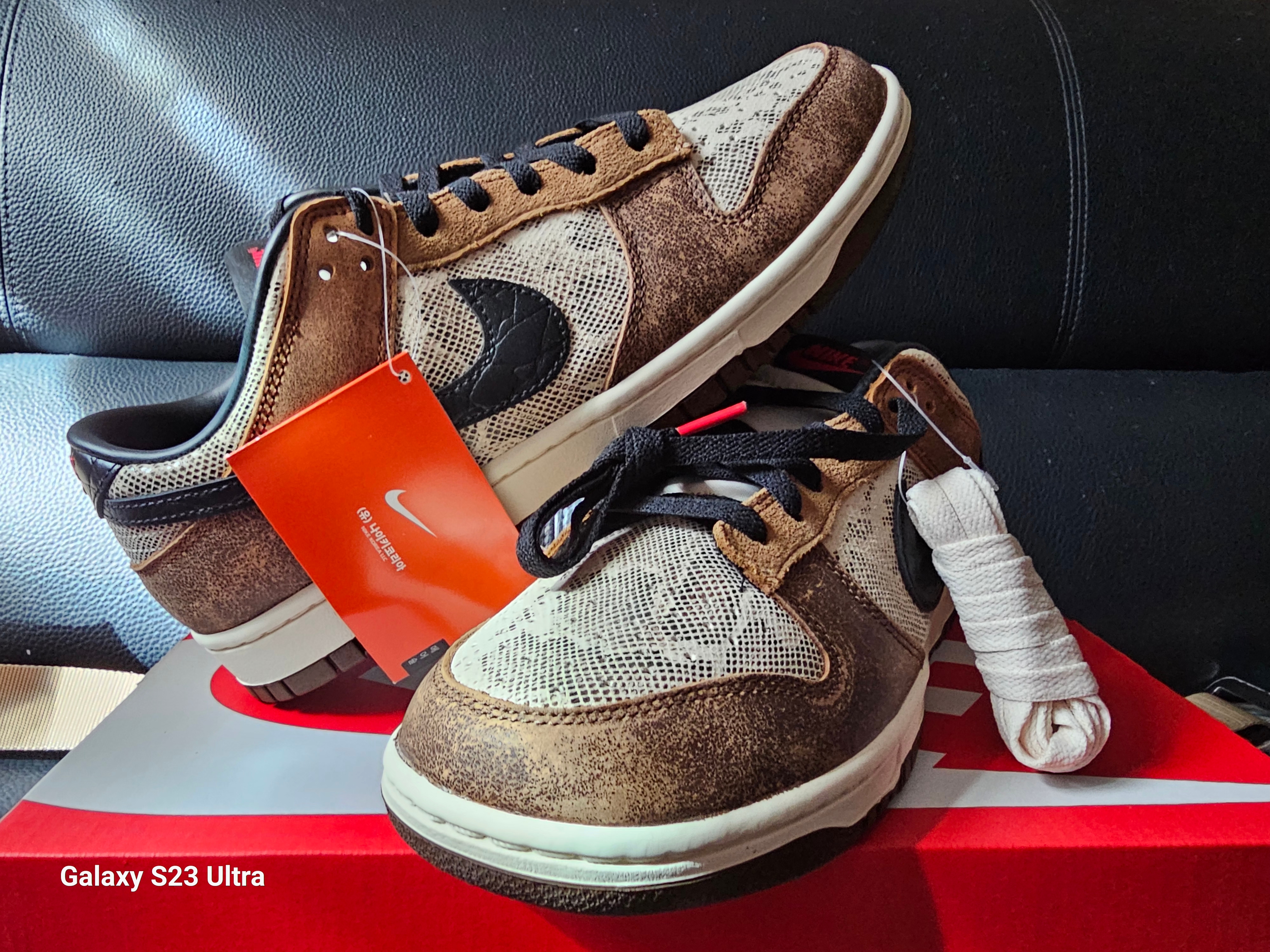 Nike Dunk Low PRM Head to Head 착용 스타일 - 3
