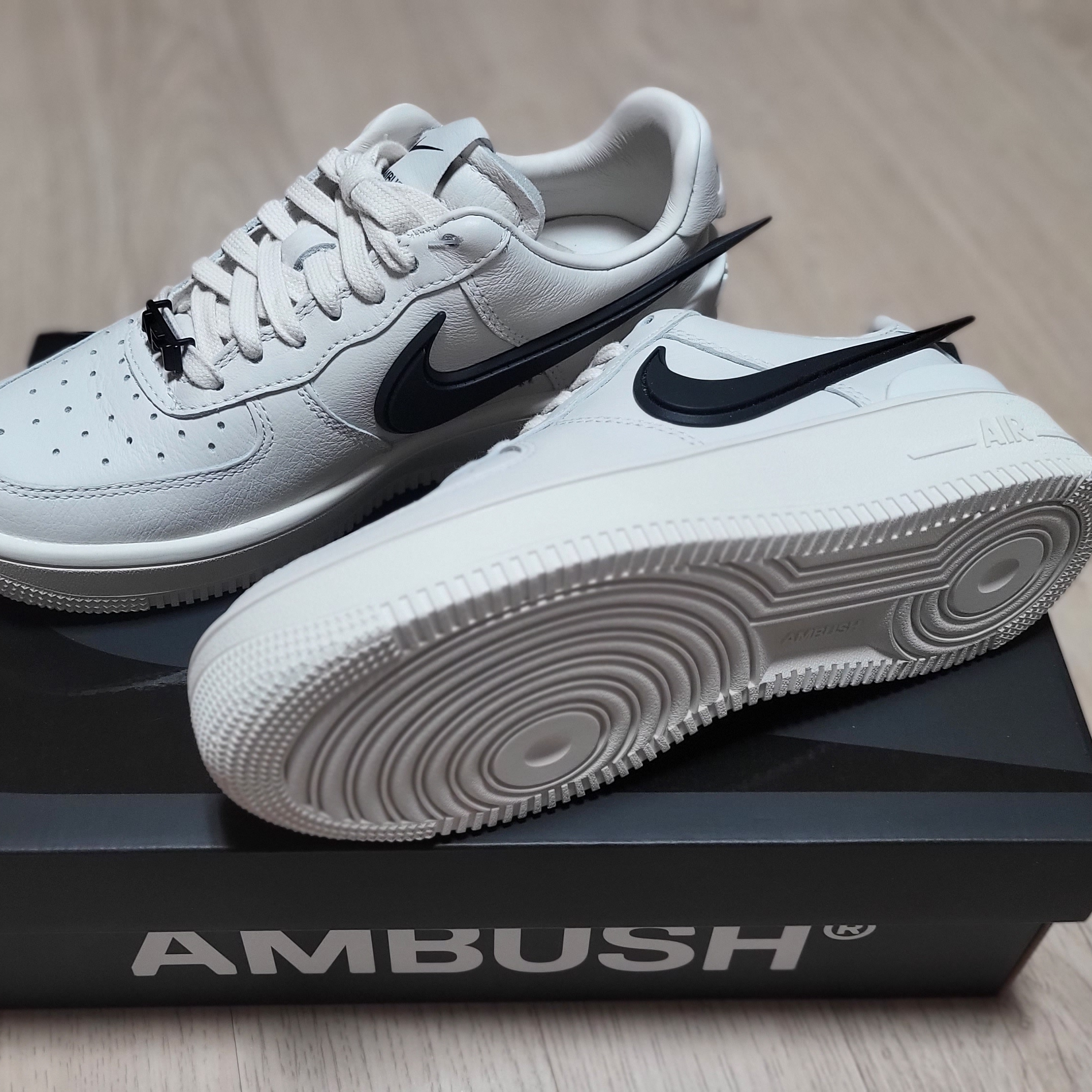 Nike x Ambush Air Force 1 Low SP Phantom 착용 스타일 - 1