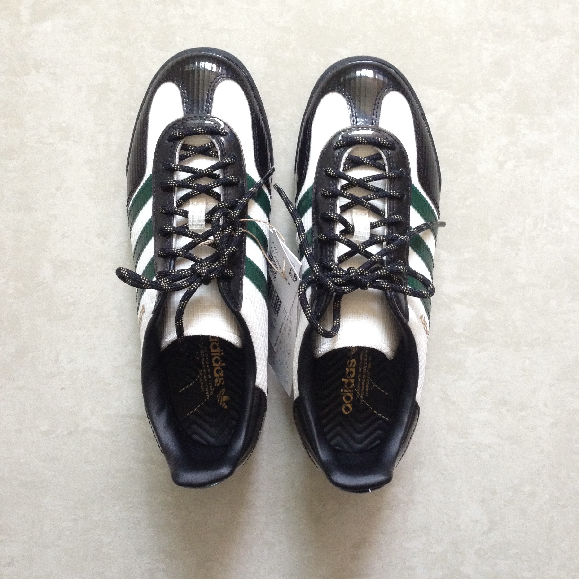 Adidas x Blondey McCoy A.B. Gazelle Indoor White Green 착용 스타일 - 3