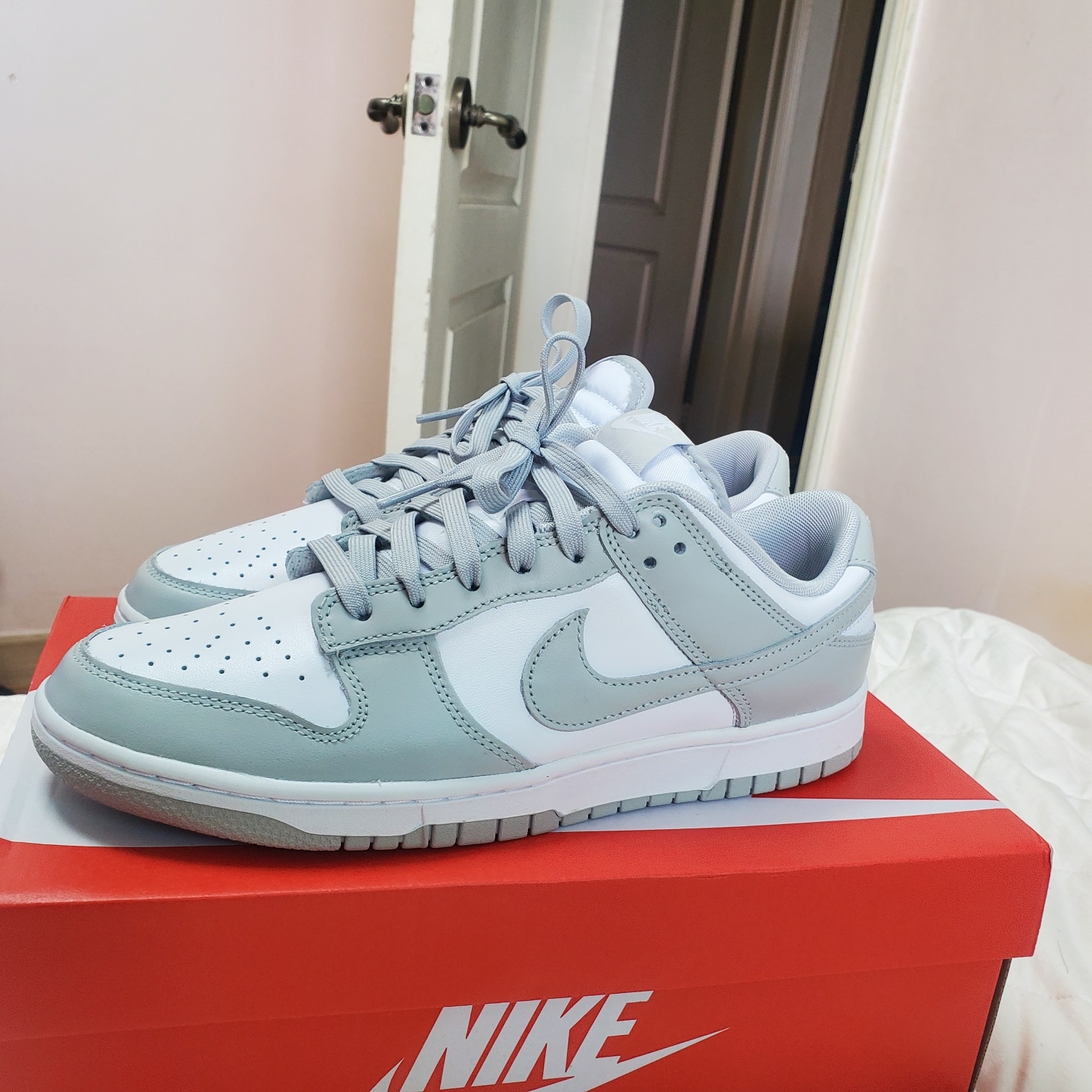 Nike Dunk Low Retro Grey Fog 착용 스타일