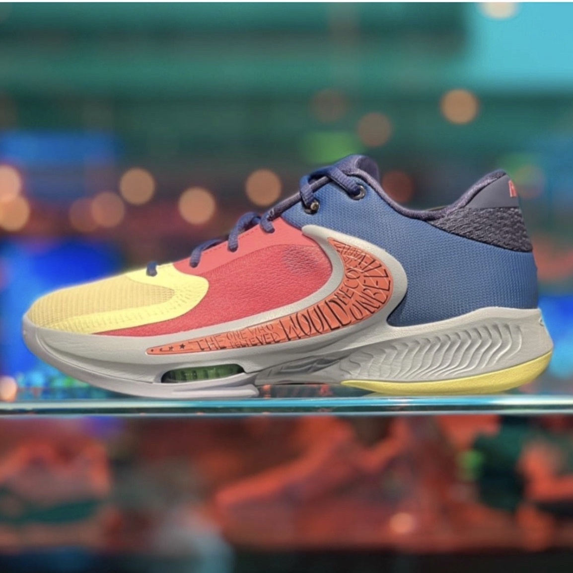 Nike Zoom Freak 4 Dark Marina Blue 착용 스타일