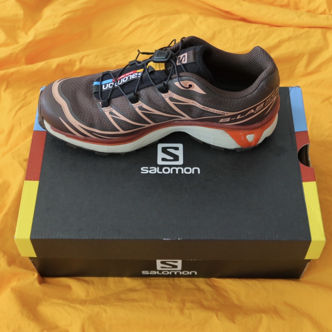Salomon XT-6 Delicioso Chocolate Fondant 착용 스타일 - 2