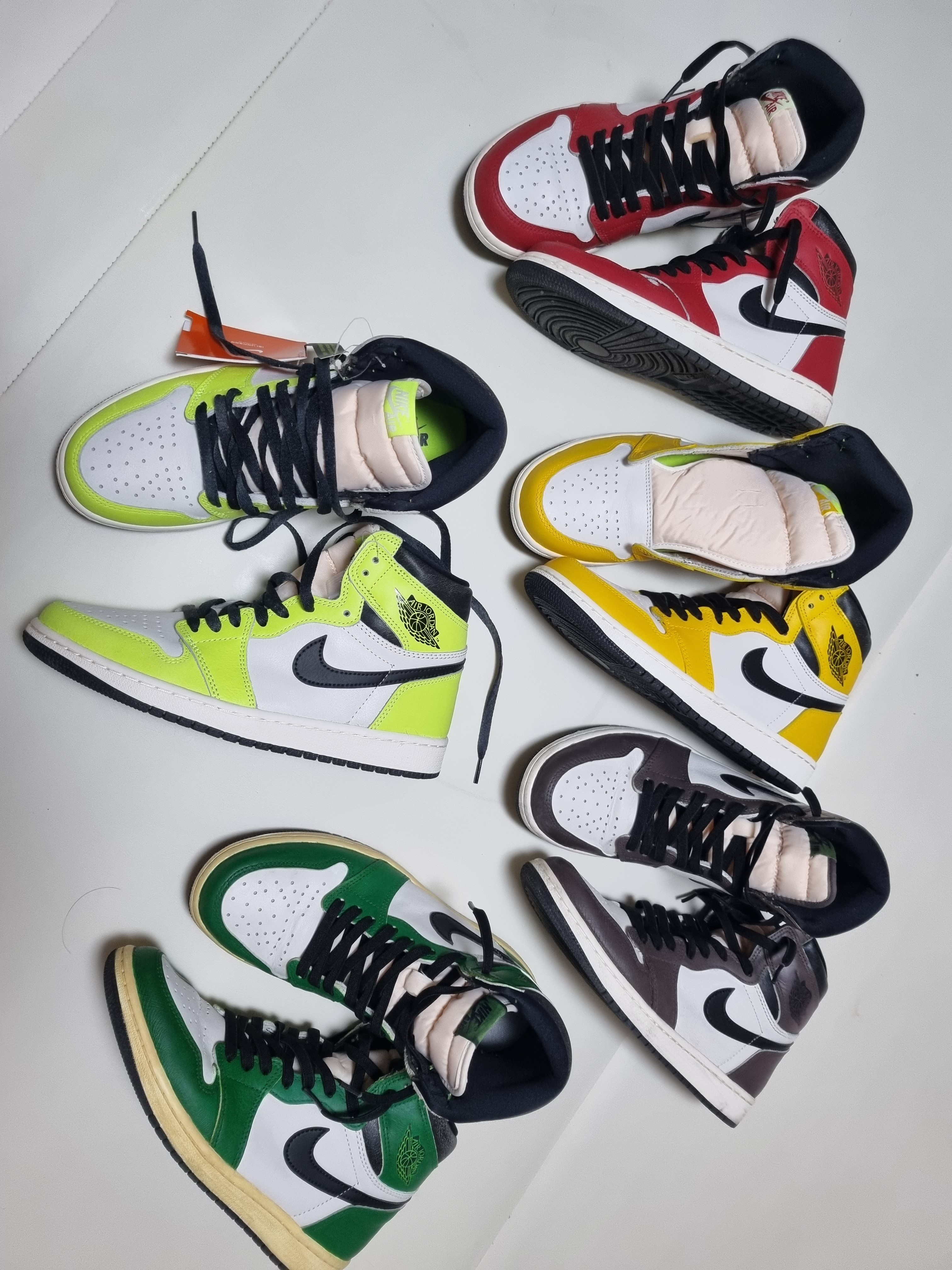 Jordan 1 Retro High OG Volt 착용 스타일 - 2