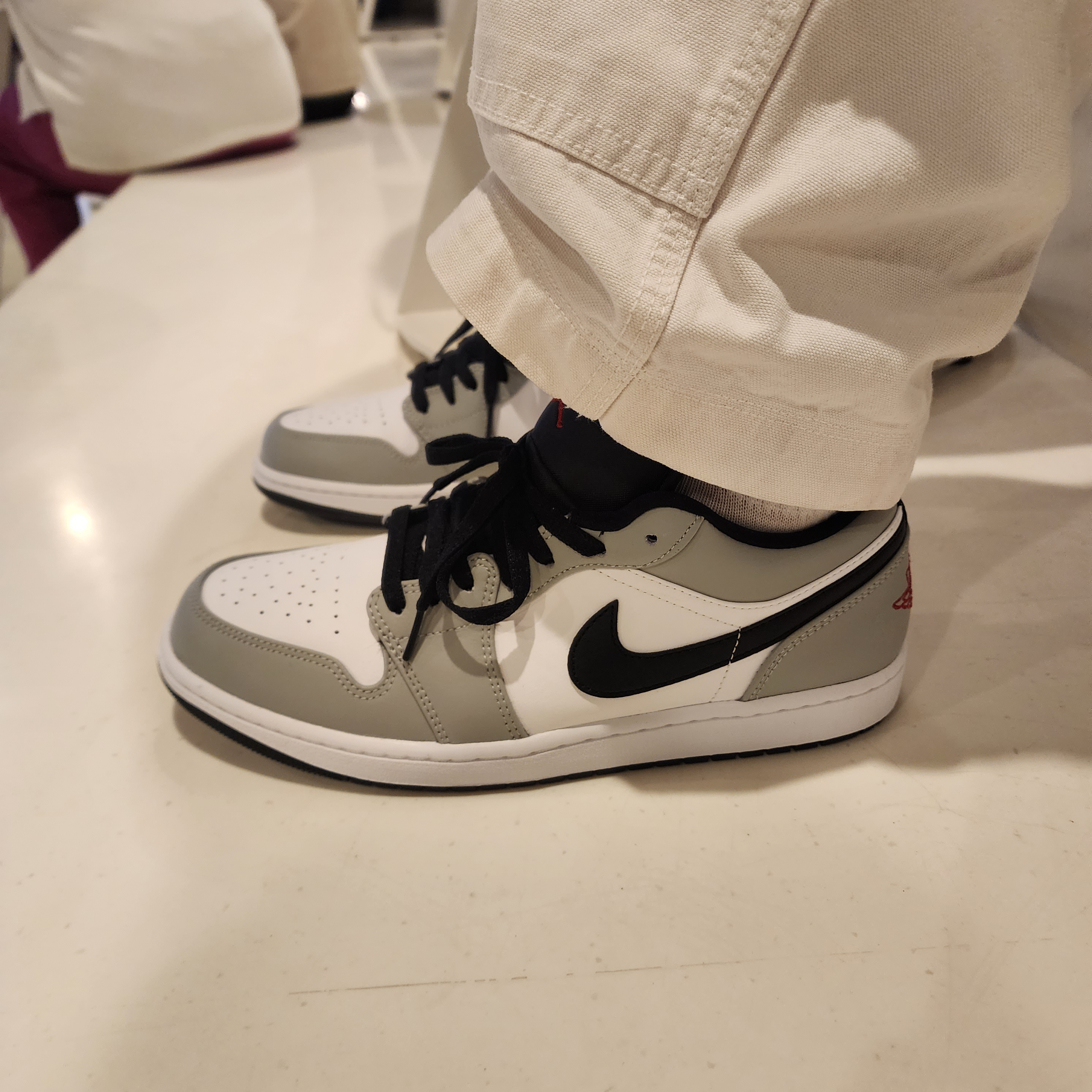 Jordan 1 Low Light Smoke Grey 착용 스타일