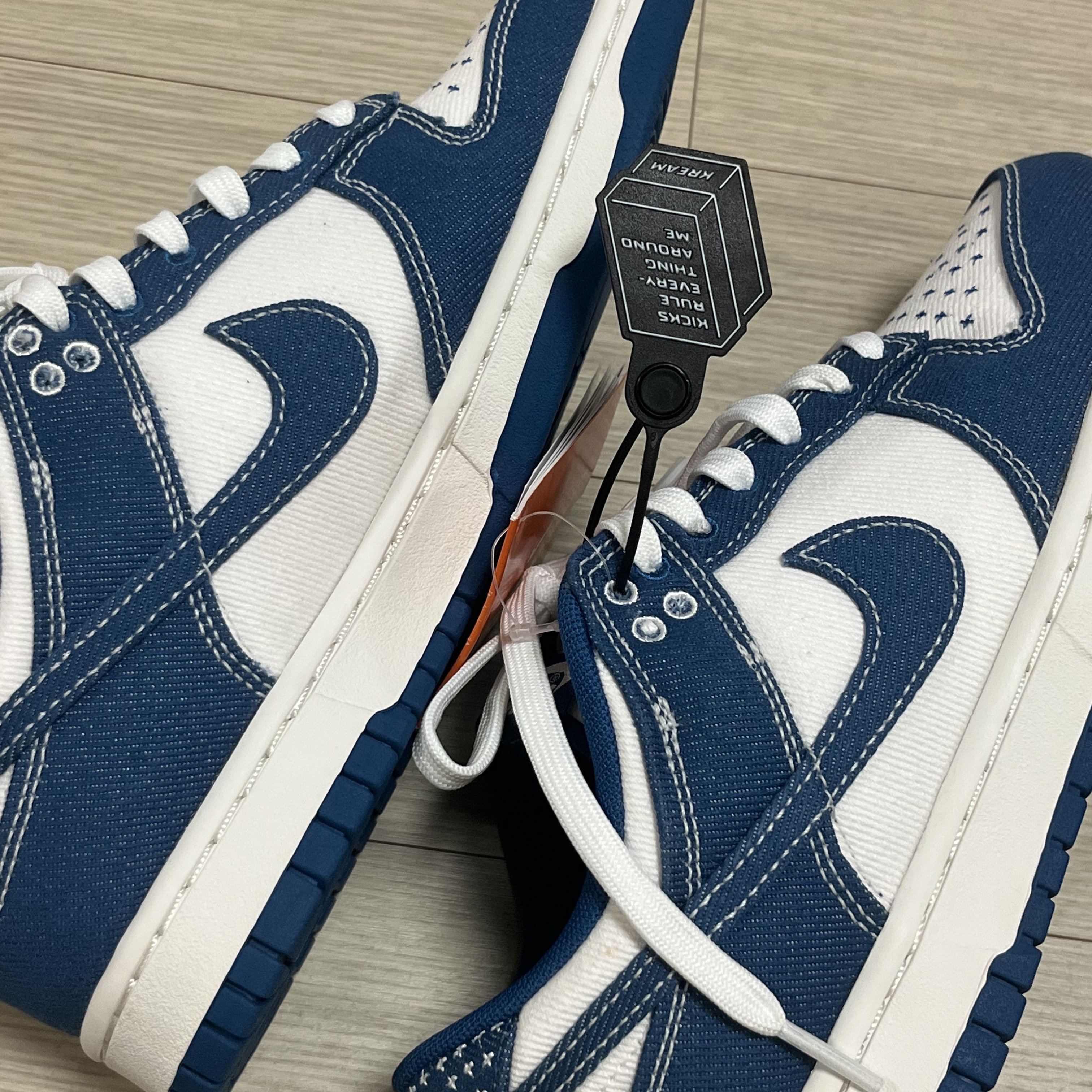 Nike Dunk Low Retro SE Industrial Blue 착용 스타일