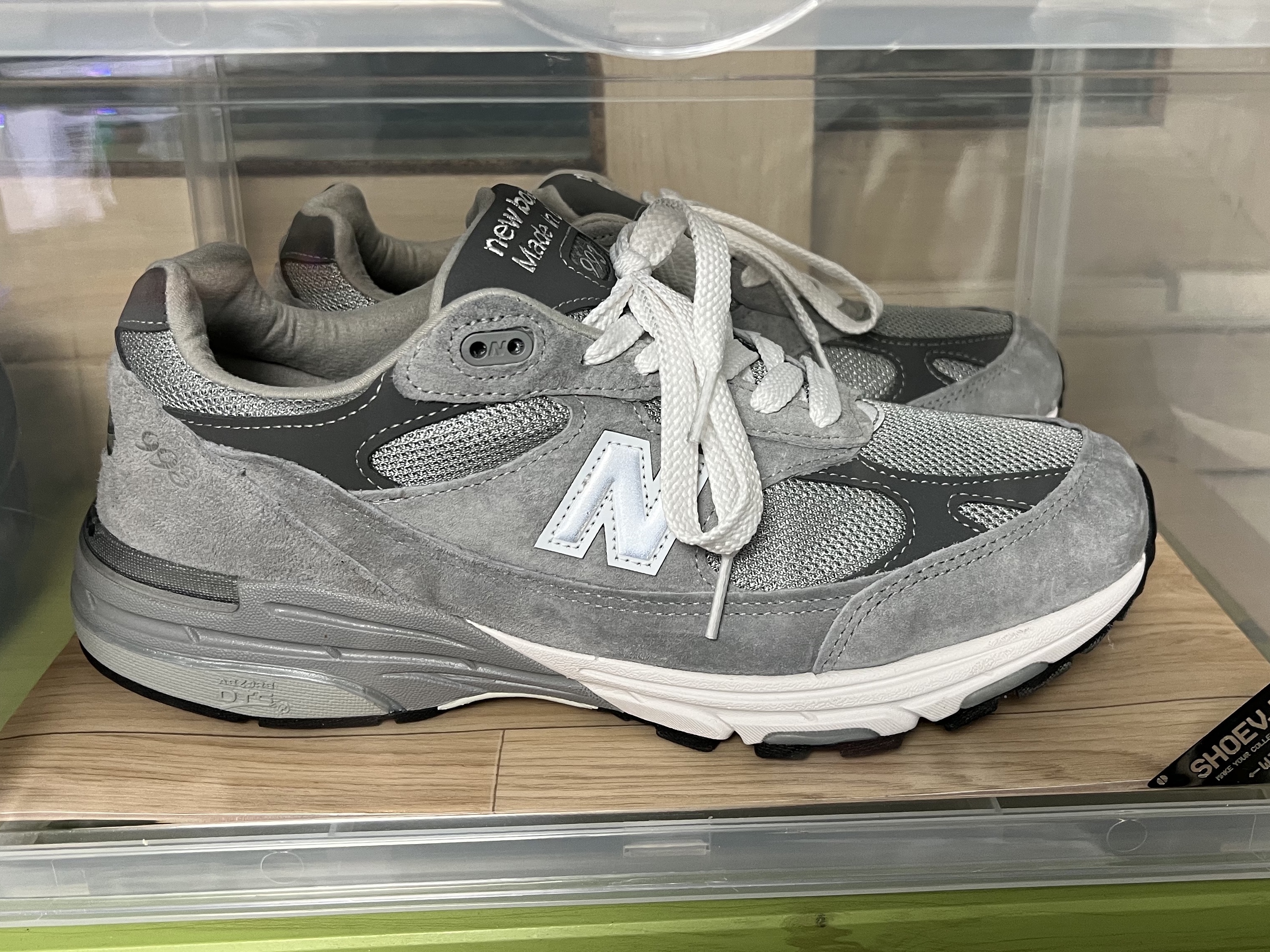 New Balance 993 Made in USA Grey - D Standard 착용 스타일
