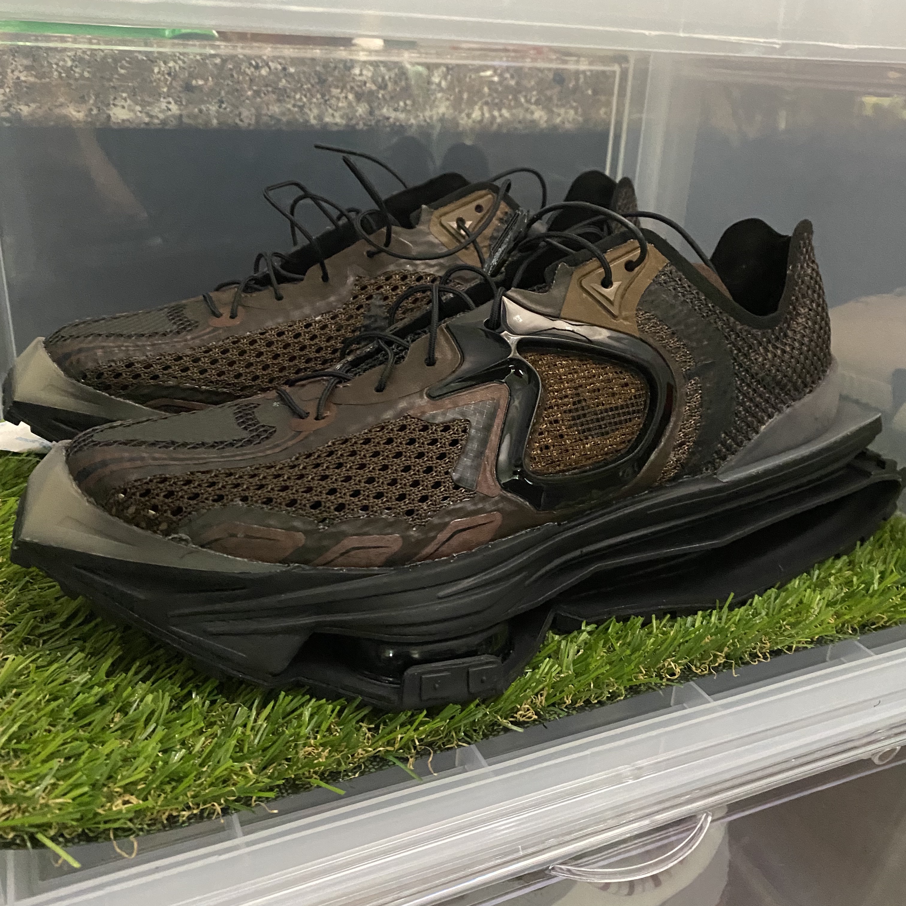 Nike x Matthew M Williams Zoom 004 Baroque Brown 착용 스타일 - 1