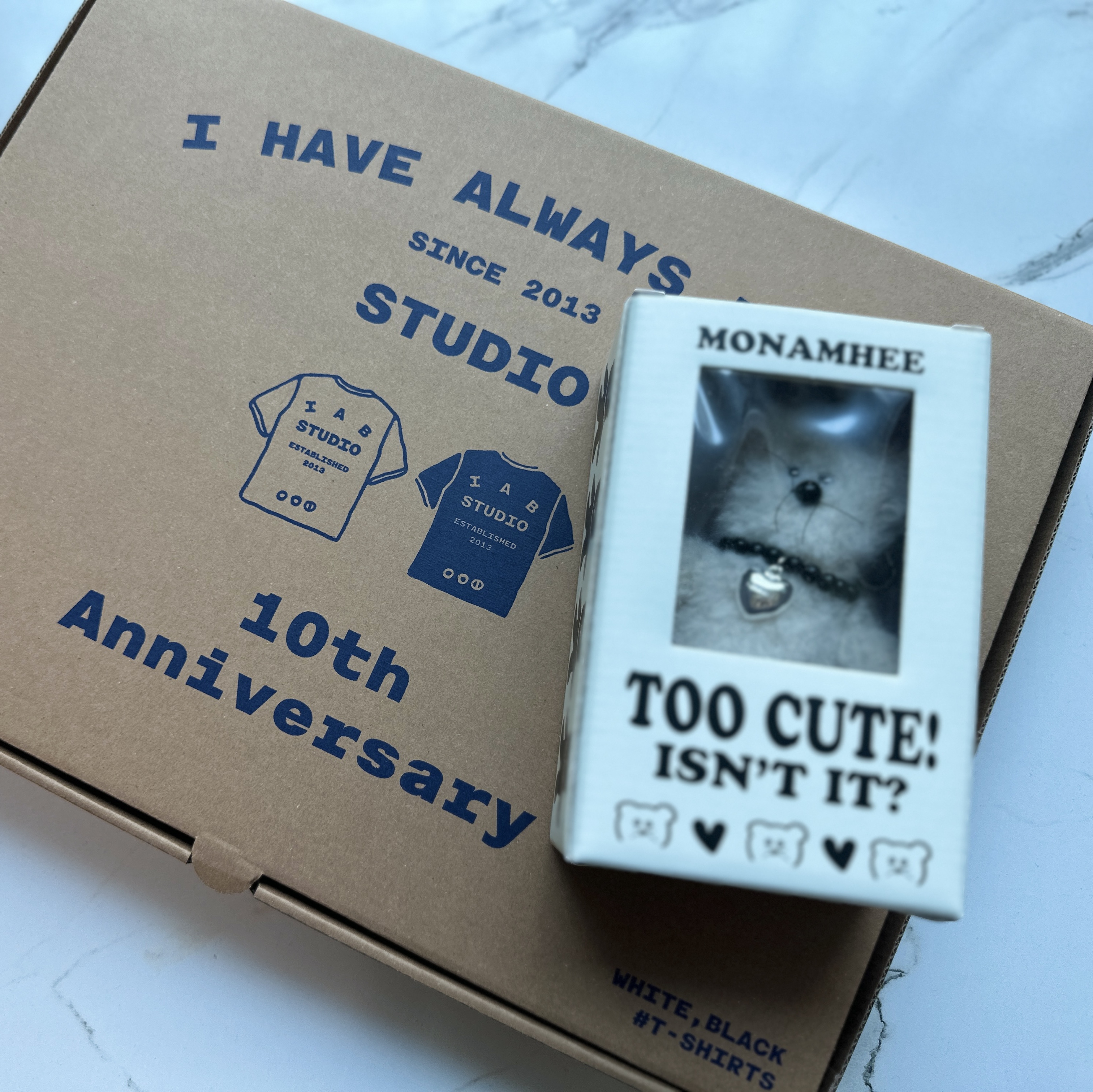 [KREAM 단독] Monamhee Creami Keyring Cream 착용 스타일