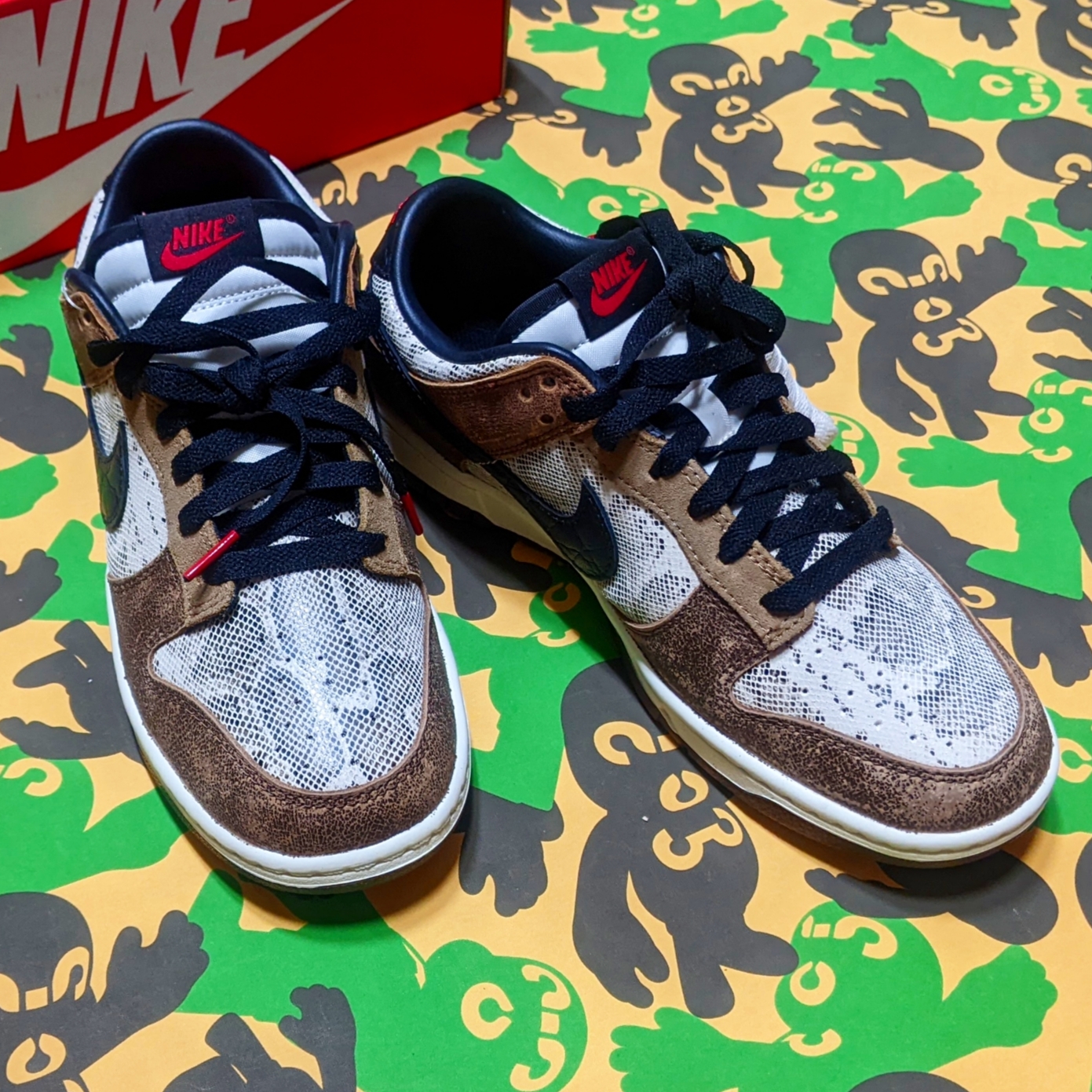 Nike Dunk Low PRM Head to Head 착용 스타일 - 2