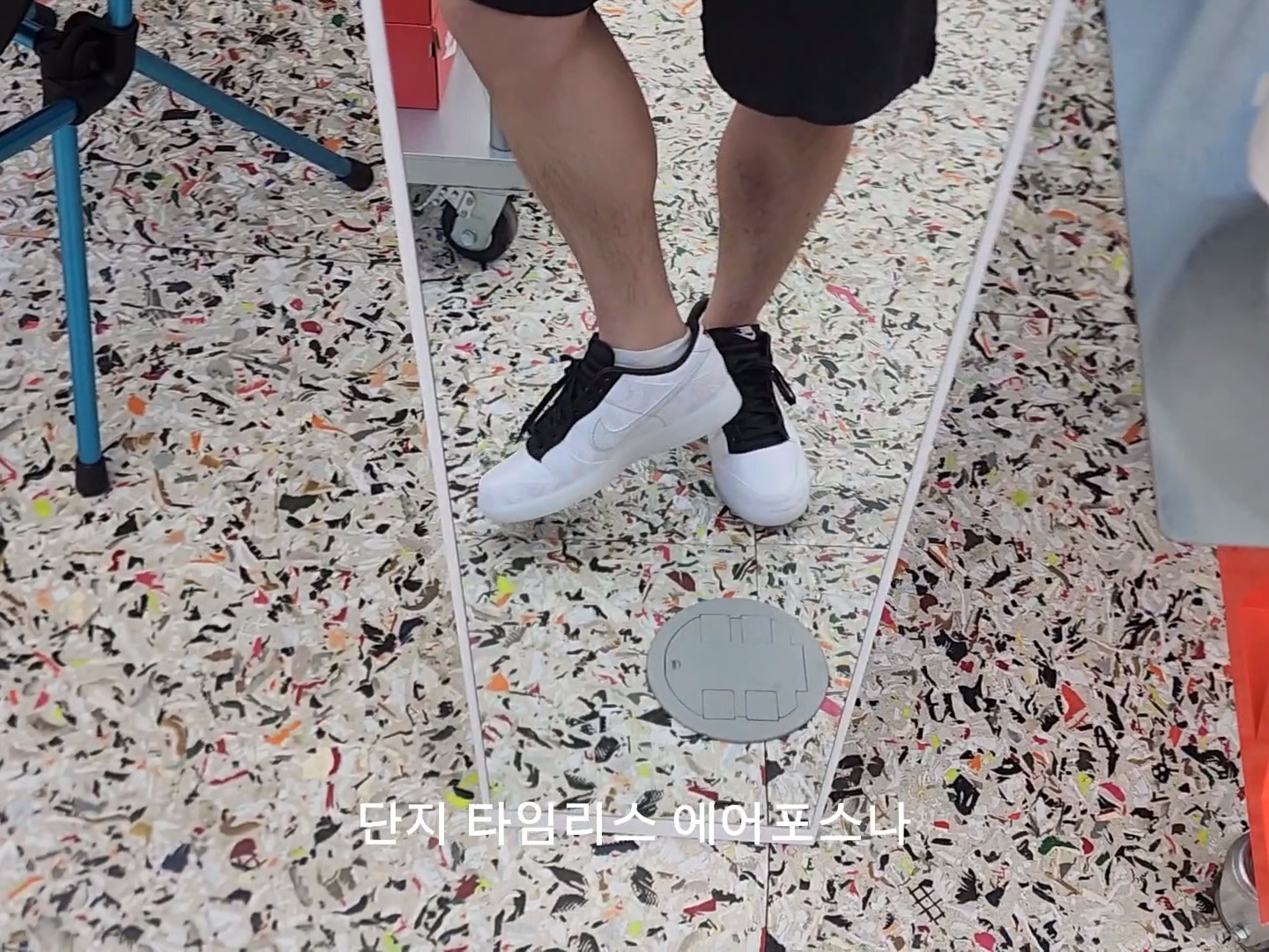 Nike x Clot x Fragment Dunk Low Black and White 착용 스타일 - 1