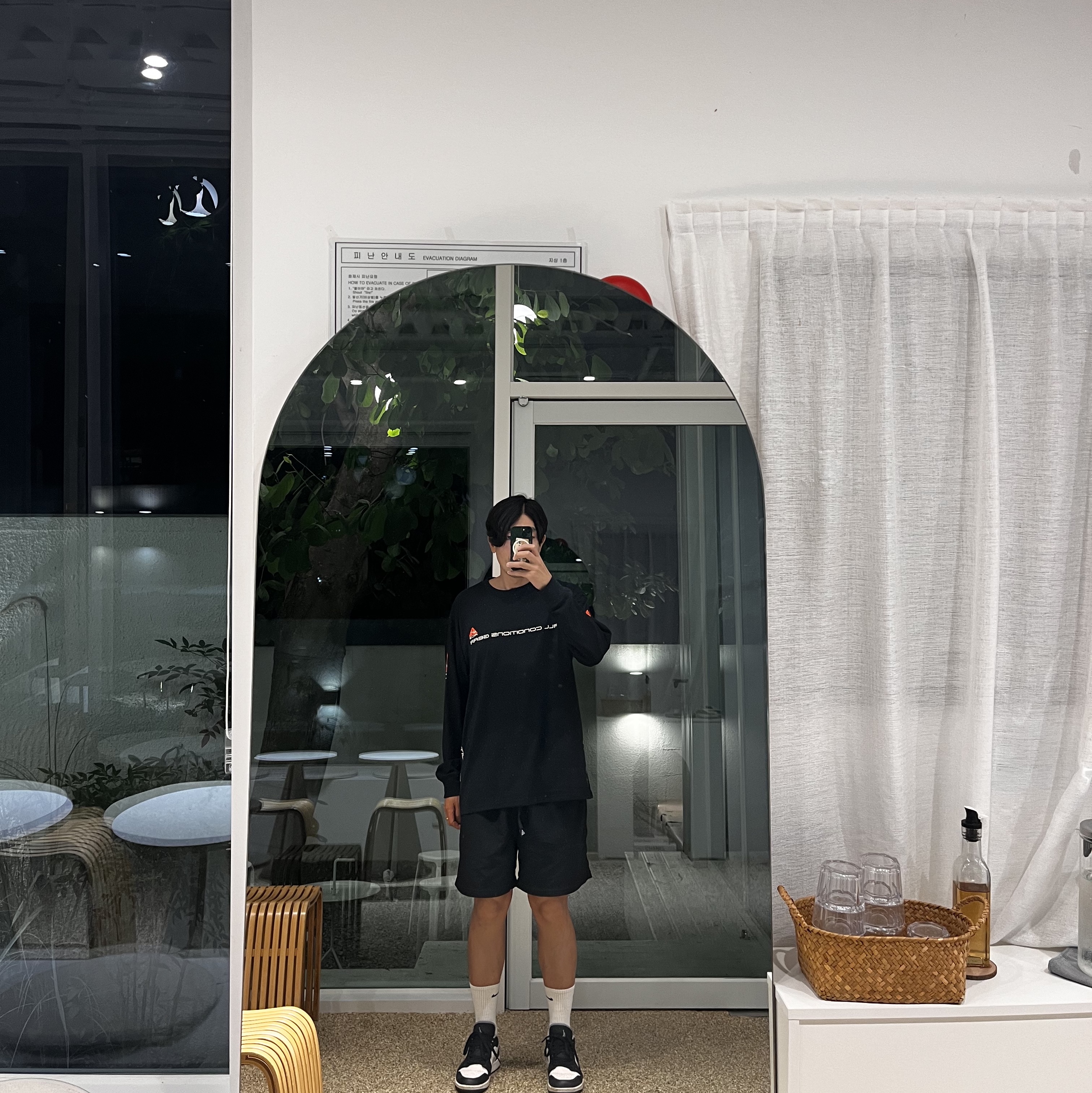 Nike NRG ACG SSNL Lungs Long Sleeve T-Shirt Black - Asia 착용 스타일