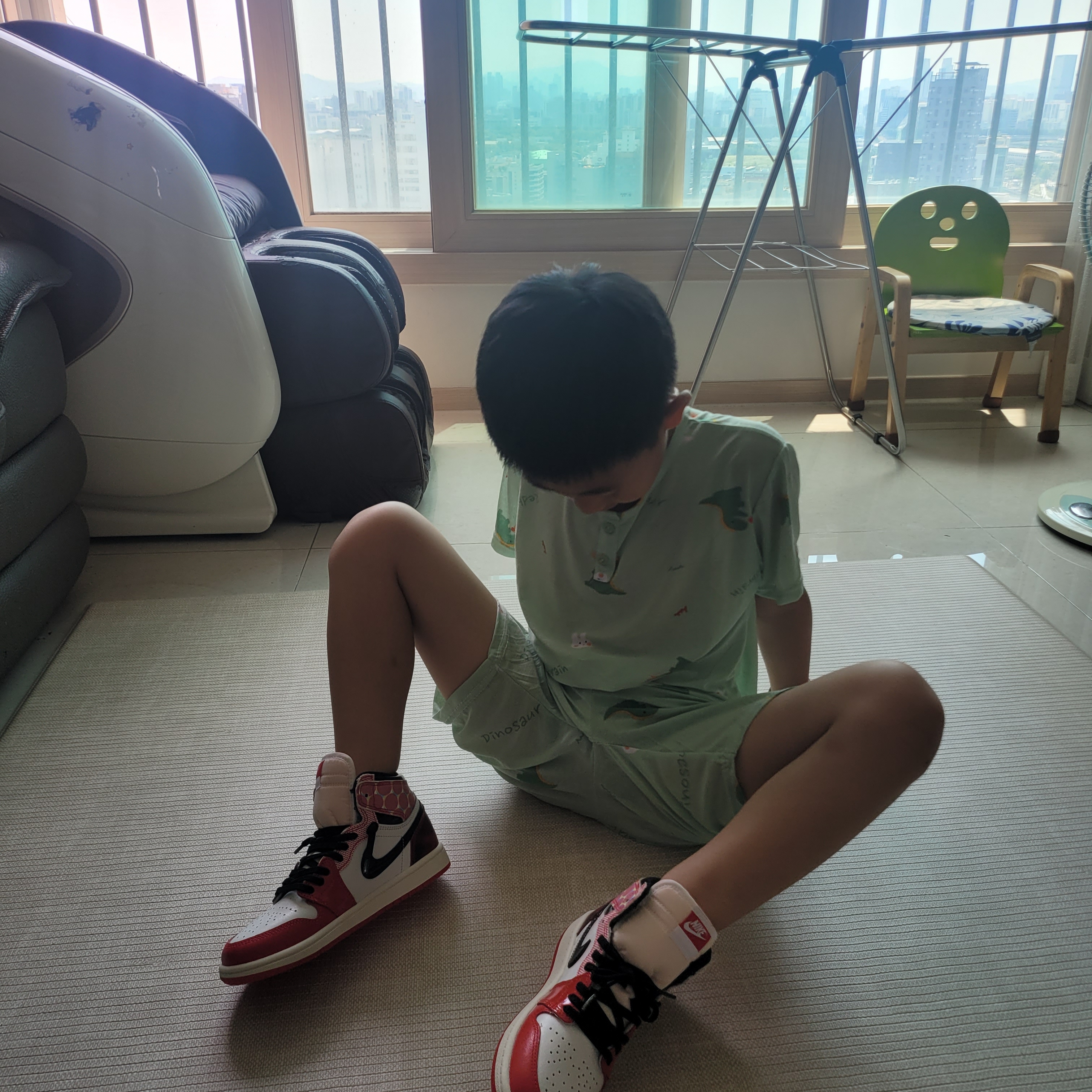 (PS) Jordan 1 Retro High Spider-Man Next Chapter 착용 스타일 - 3