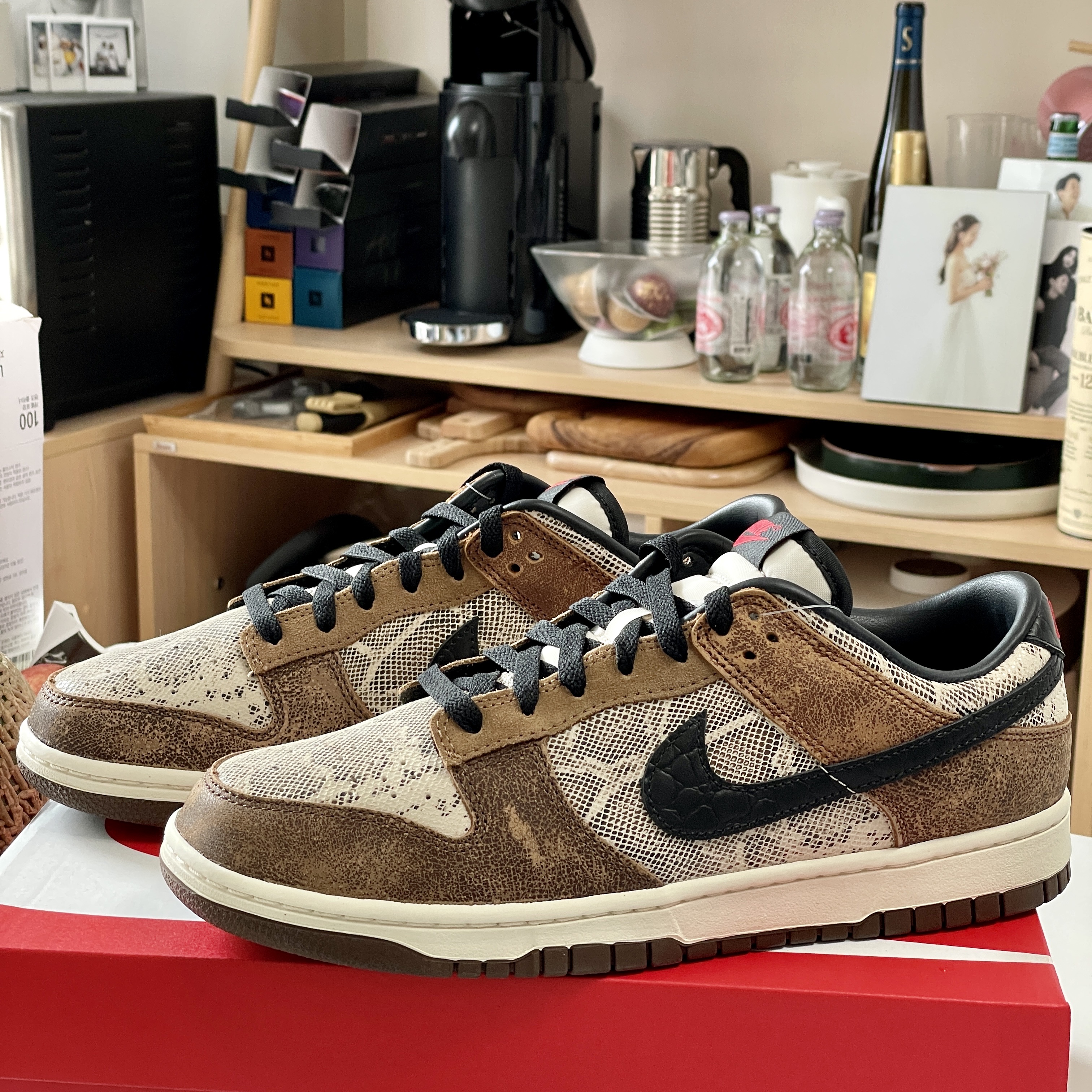 Nike Dunk Low PRM Head to Head 착용 스타일