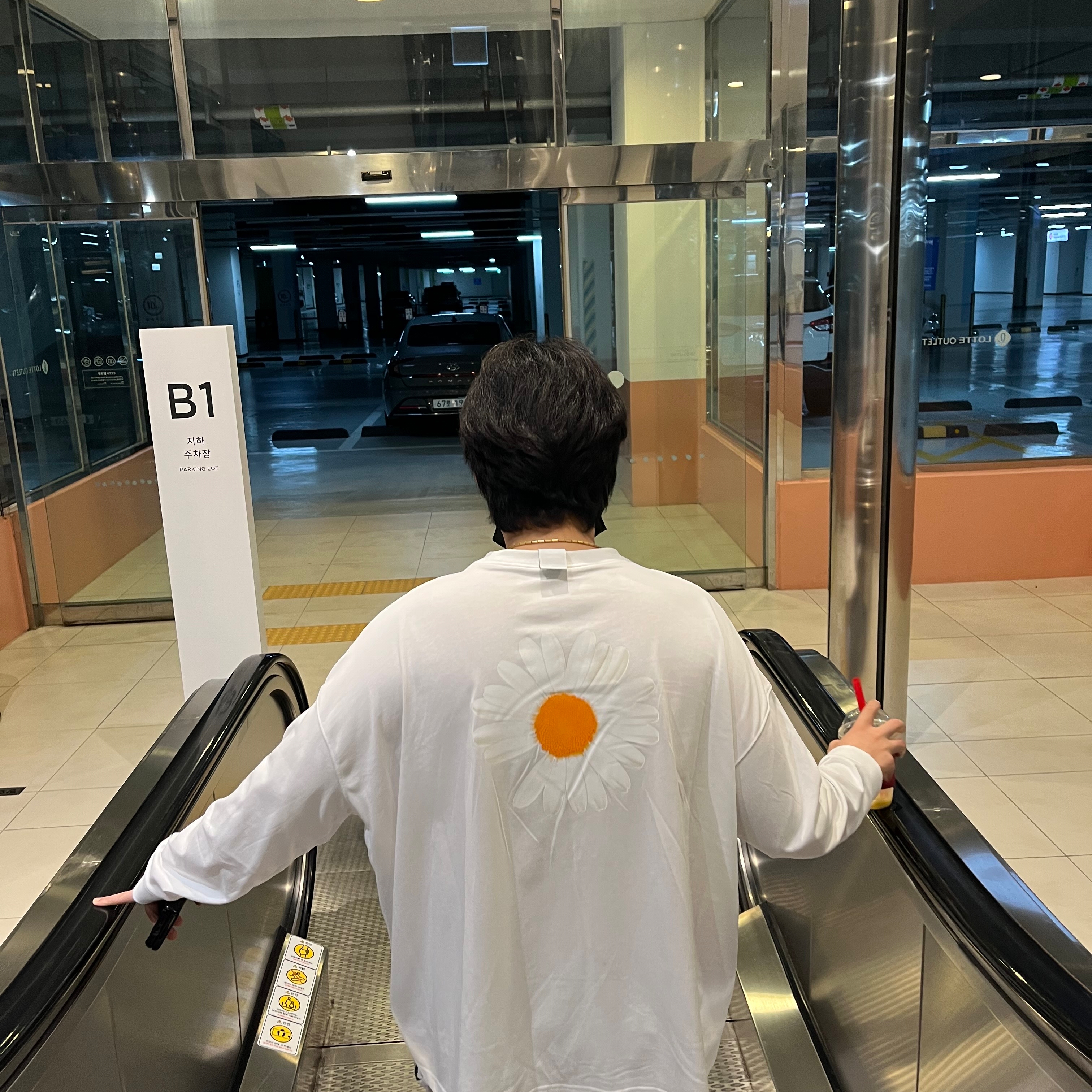 Nike x Peaceminusone LS T-Shirt White (DR0098-100) 착용 스타일 - 2