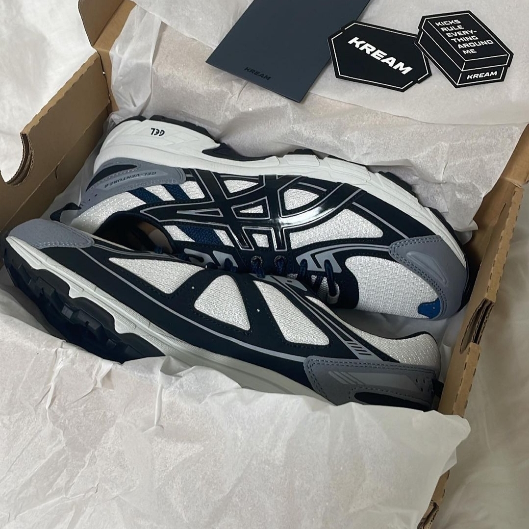 Asics Gel-Venture 6 SPS Glacier Grey 착용 스타일 - 2