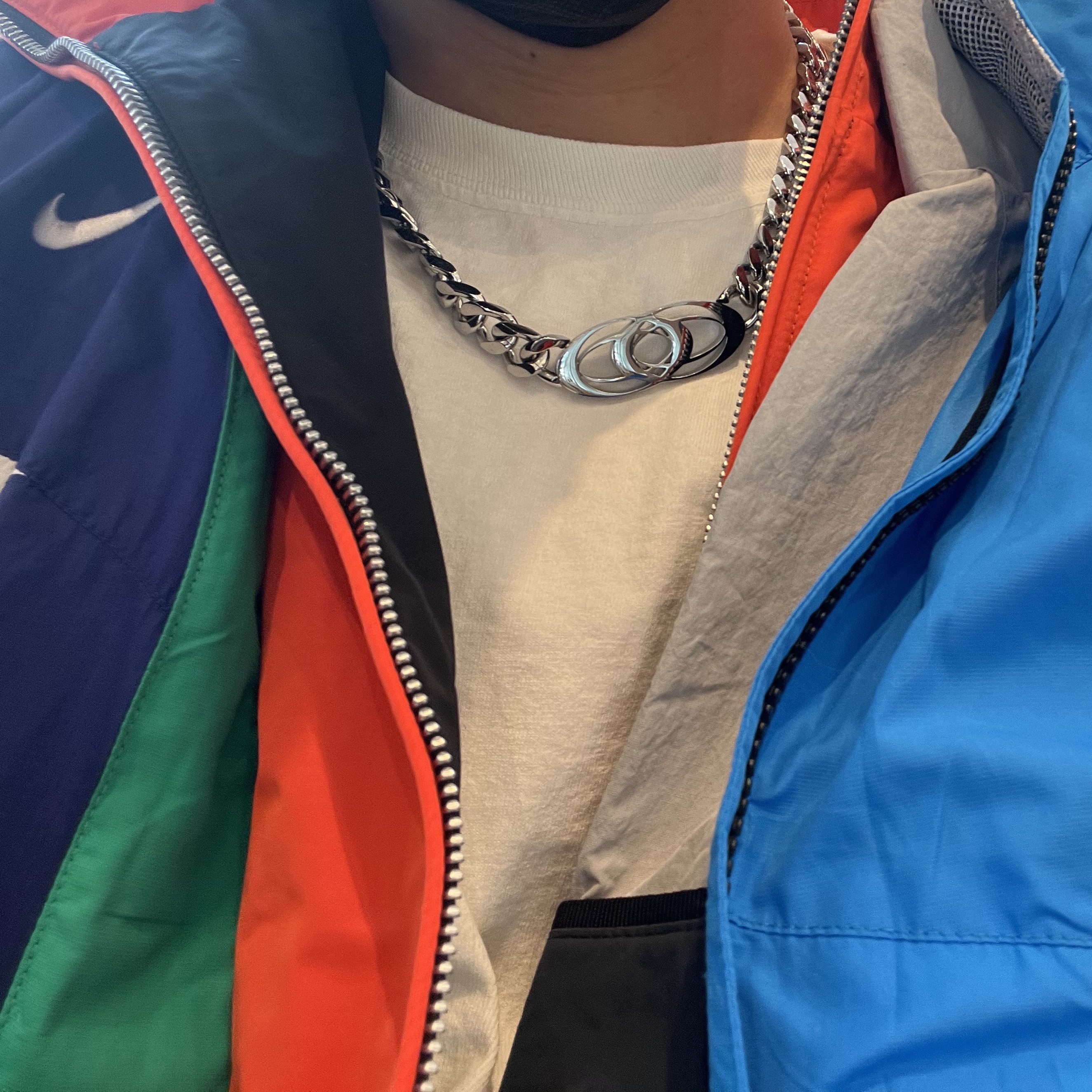 Civision by CSC Iconic Necklace Silver 착용 스타일