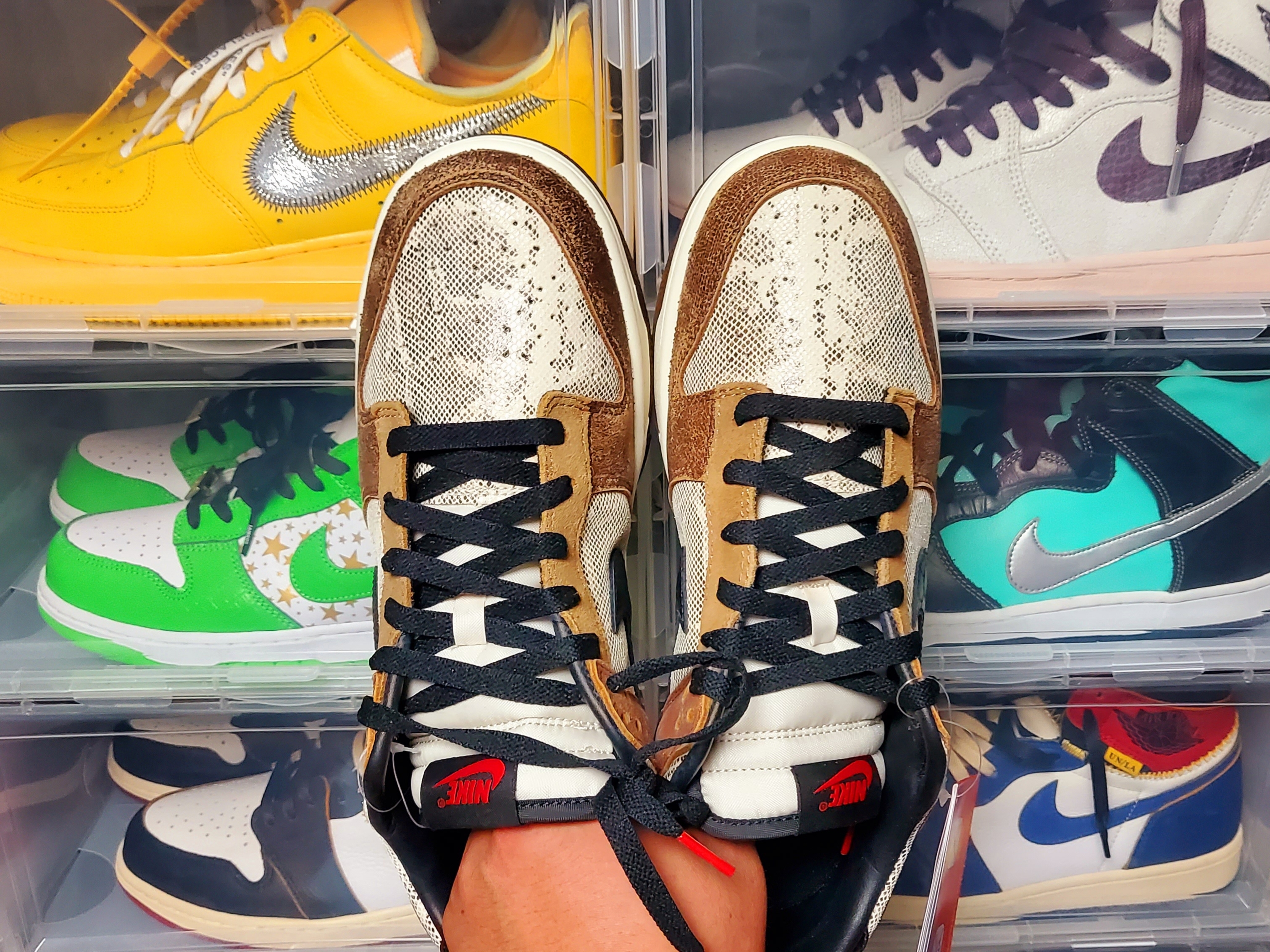 Nike Dunk Low PRM Head to Head 착용 스타일 - 4