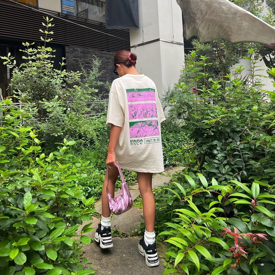 Yieyie Women Sasha Bag Angelic Pink 착용 스타일 - 1