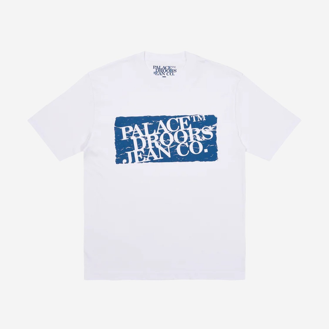 Palace x Droors T-Shirt White - 23SS 상세 이미지 1