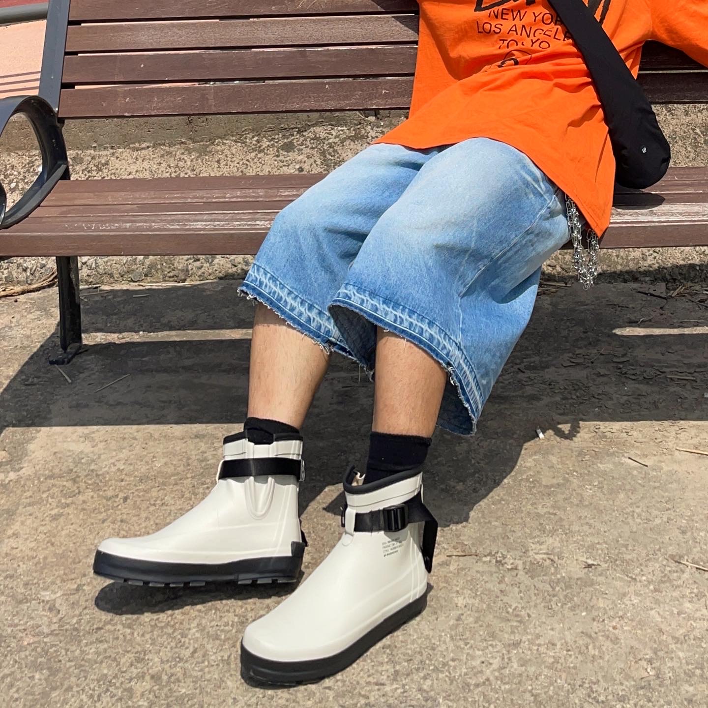 Moonstar 810s ET027 Marke Modi White 착용 스타일 - 4