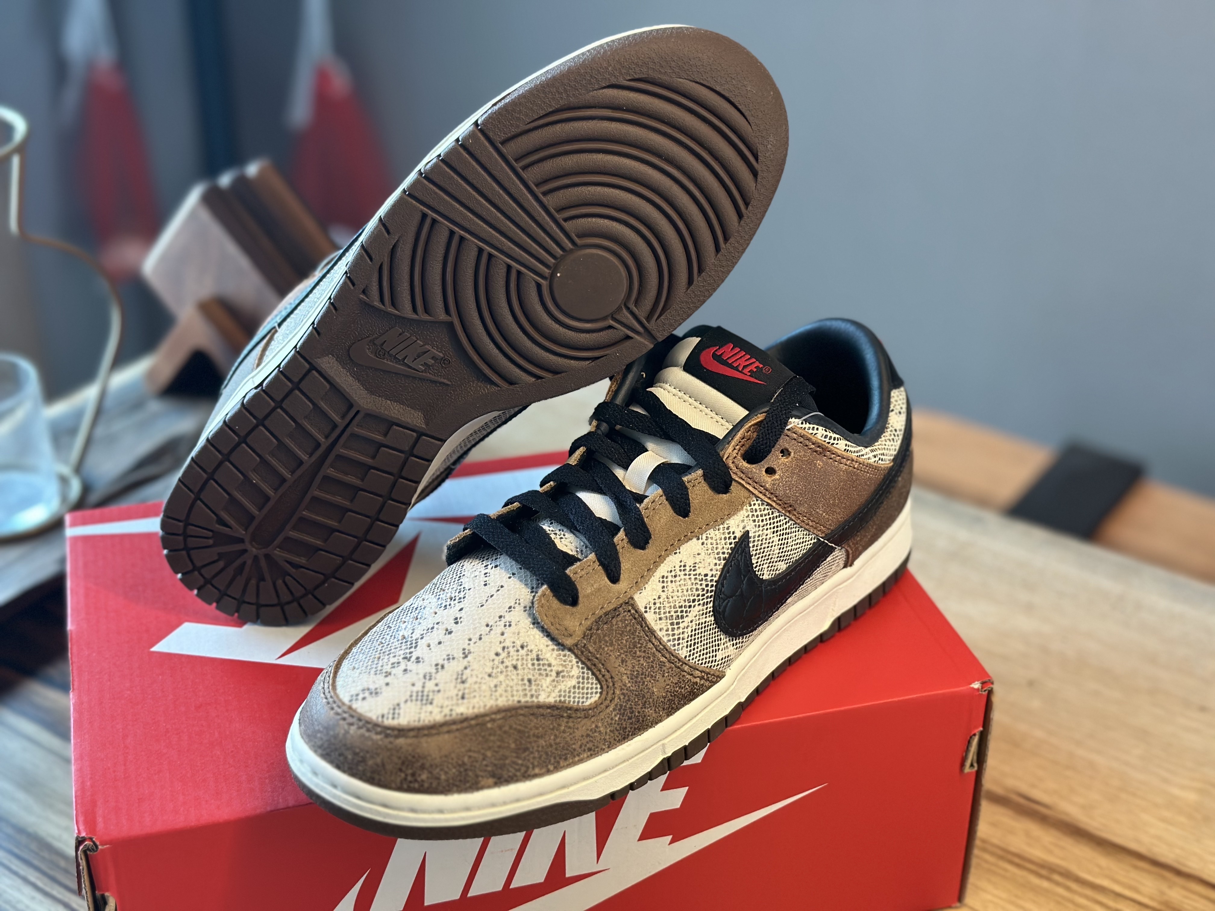 Nike Dunk Low PRM Head to Head 착용 스타일 - 3