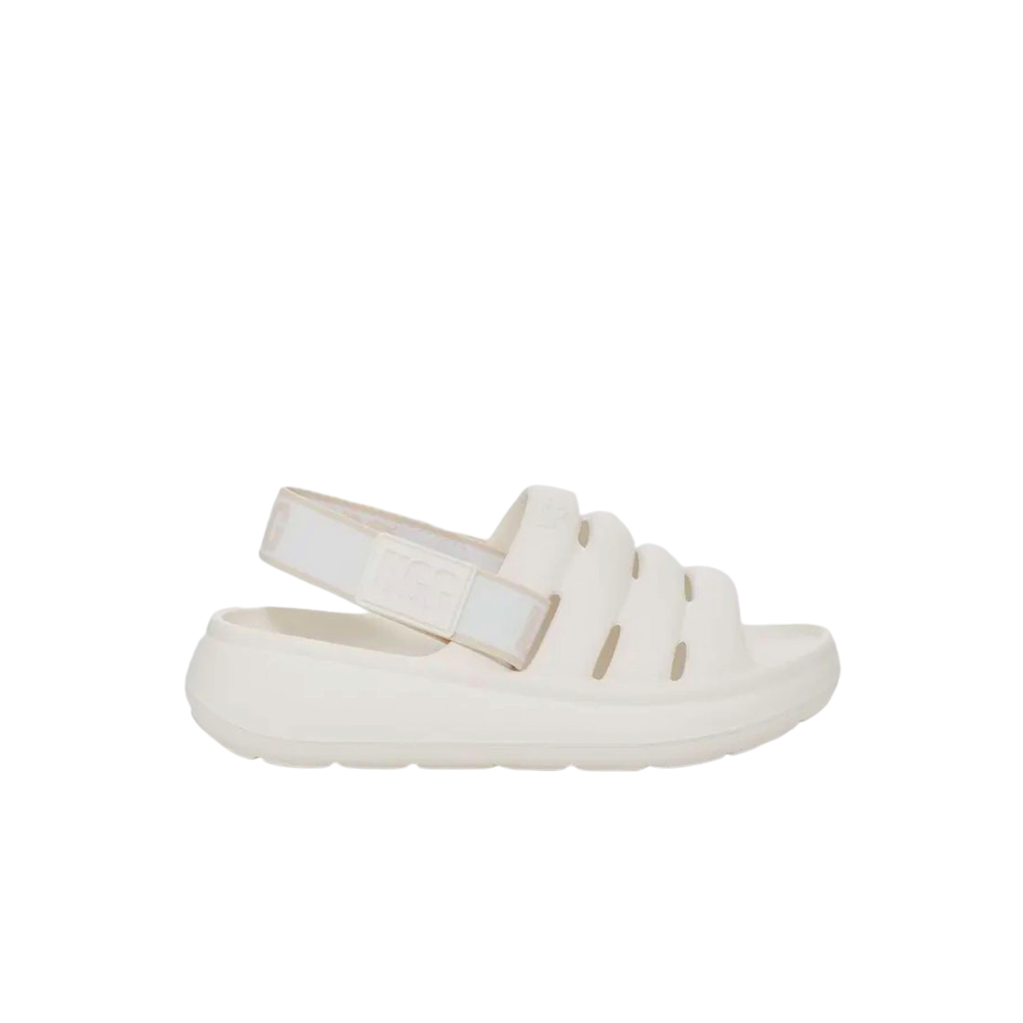 (키즈) 어그 스포츠 예 브라이트 화이트((Kids) UGG Sport Yeah Bright White) - 1