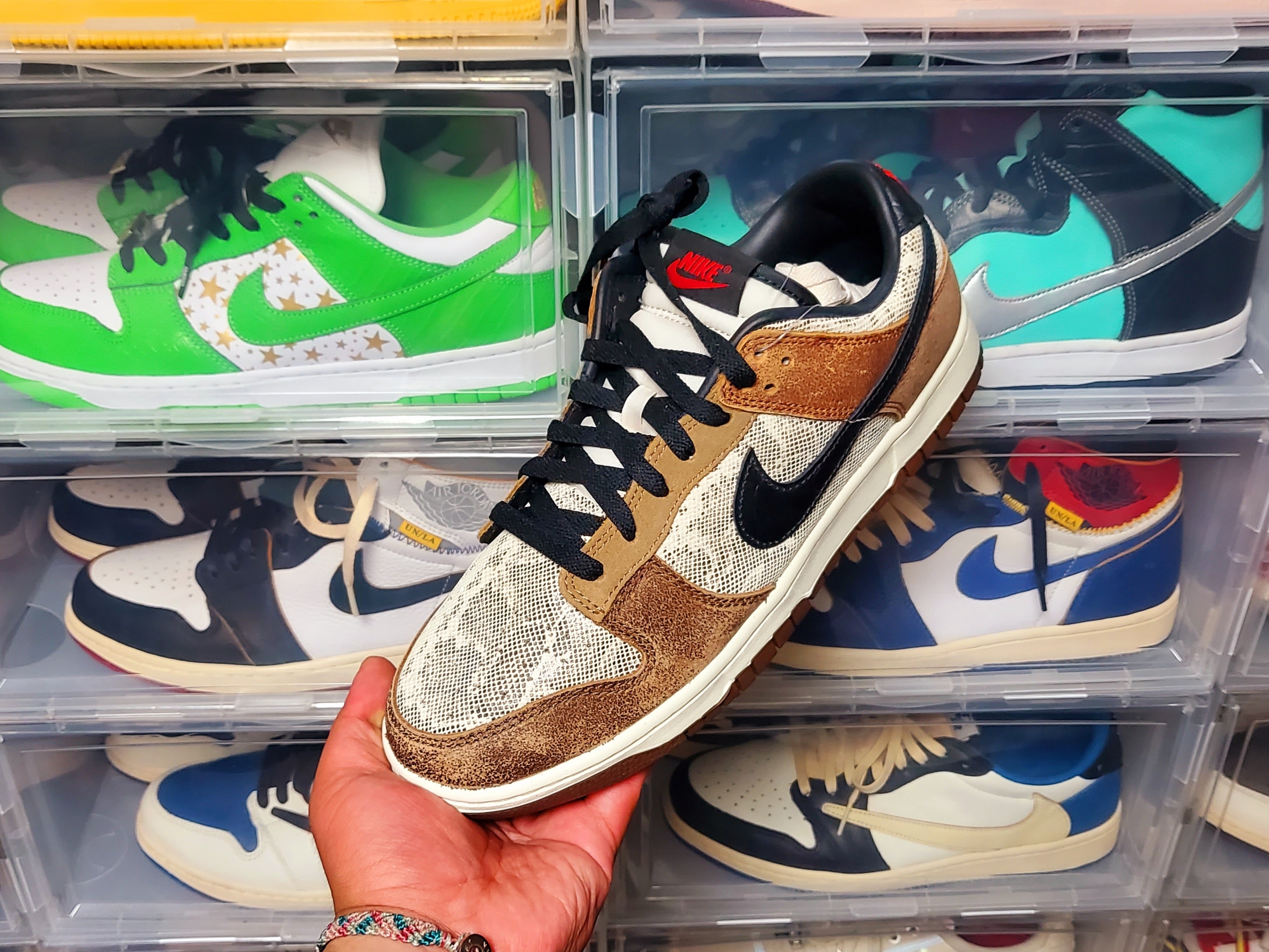 Nike Dunk Low PRM Head to Head 착용 스타일 - 1