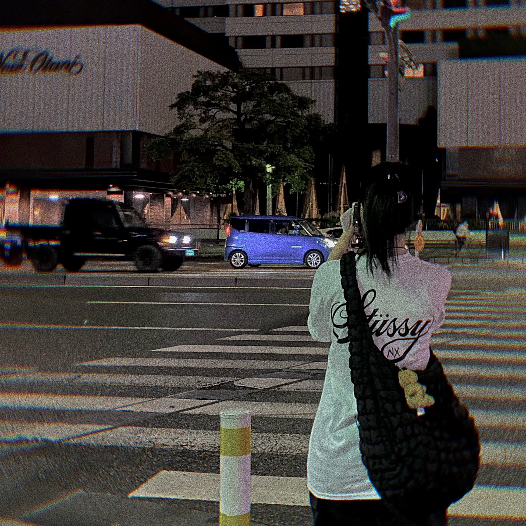 Stussy World Tour T-Shirt White 2023, Stussy World Tour T-Shirt White 착용 스타일 - 3