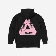 Palace Tri-Puff Print Zip Hood Black - 23SS