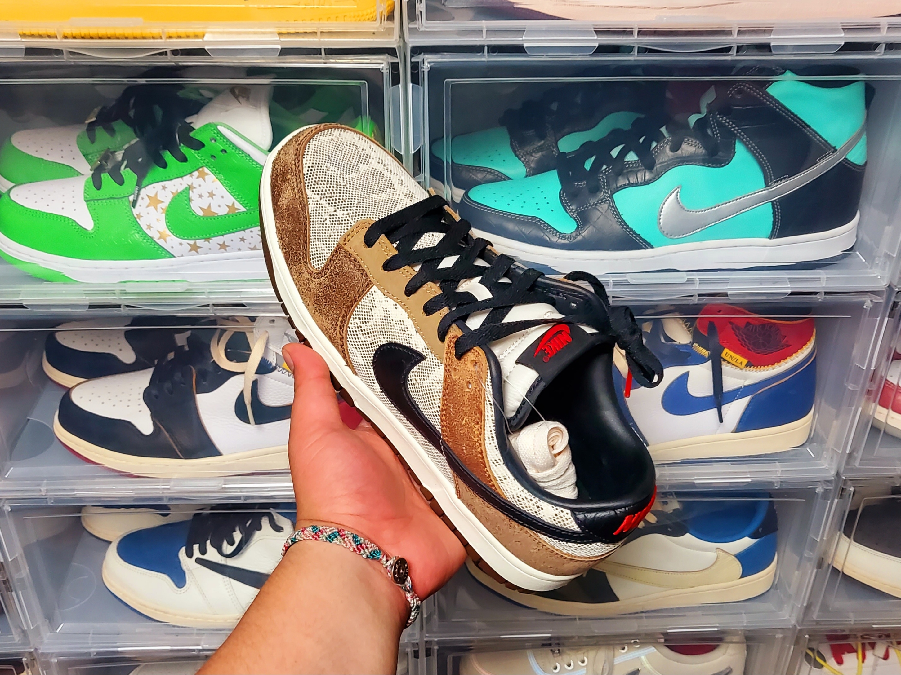 Nike Dunk Low PRM Head to Head 착용 스타일 - 3