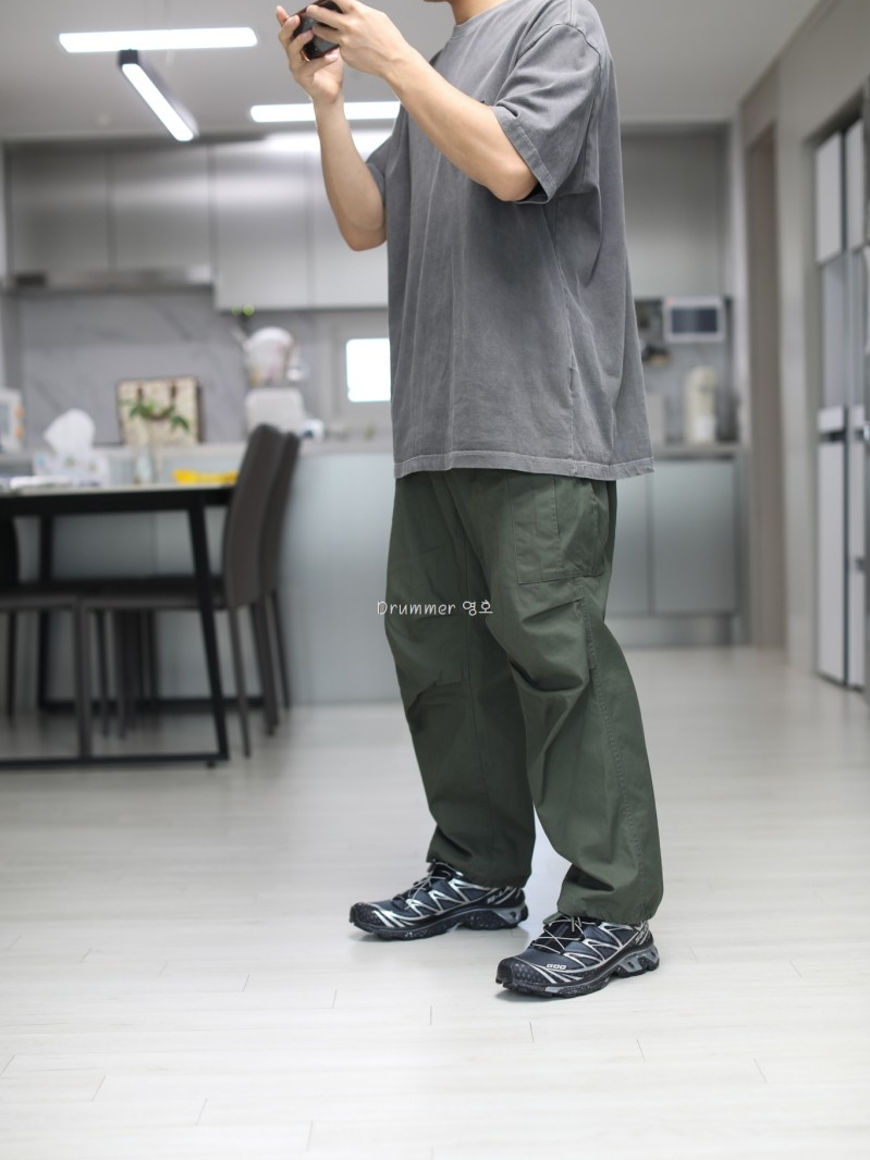 Salomon x Atmos XT-6 Black Silver 착용 스타일