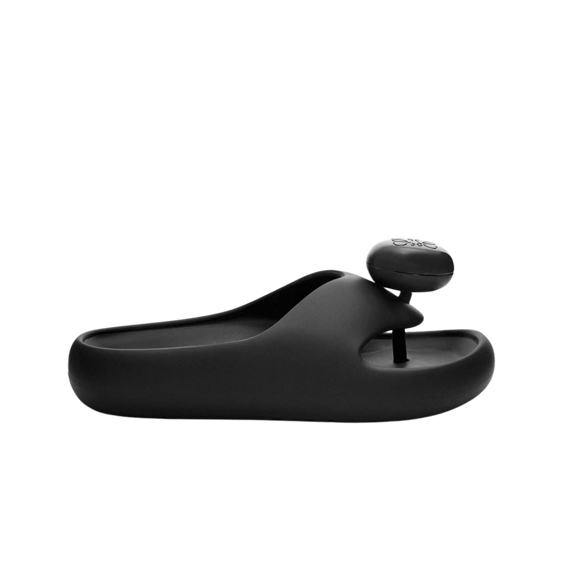 (W) 로에베 폼 슬라이드 블랙((W) Loewe Foam Slide Black) - 1