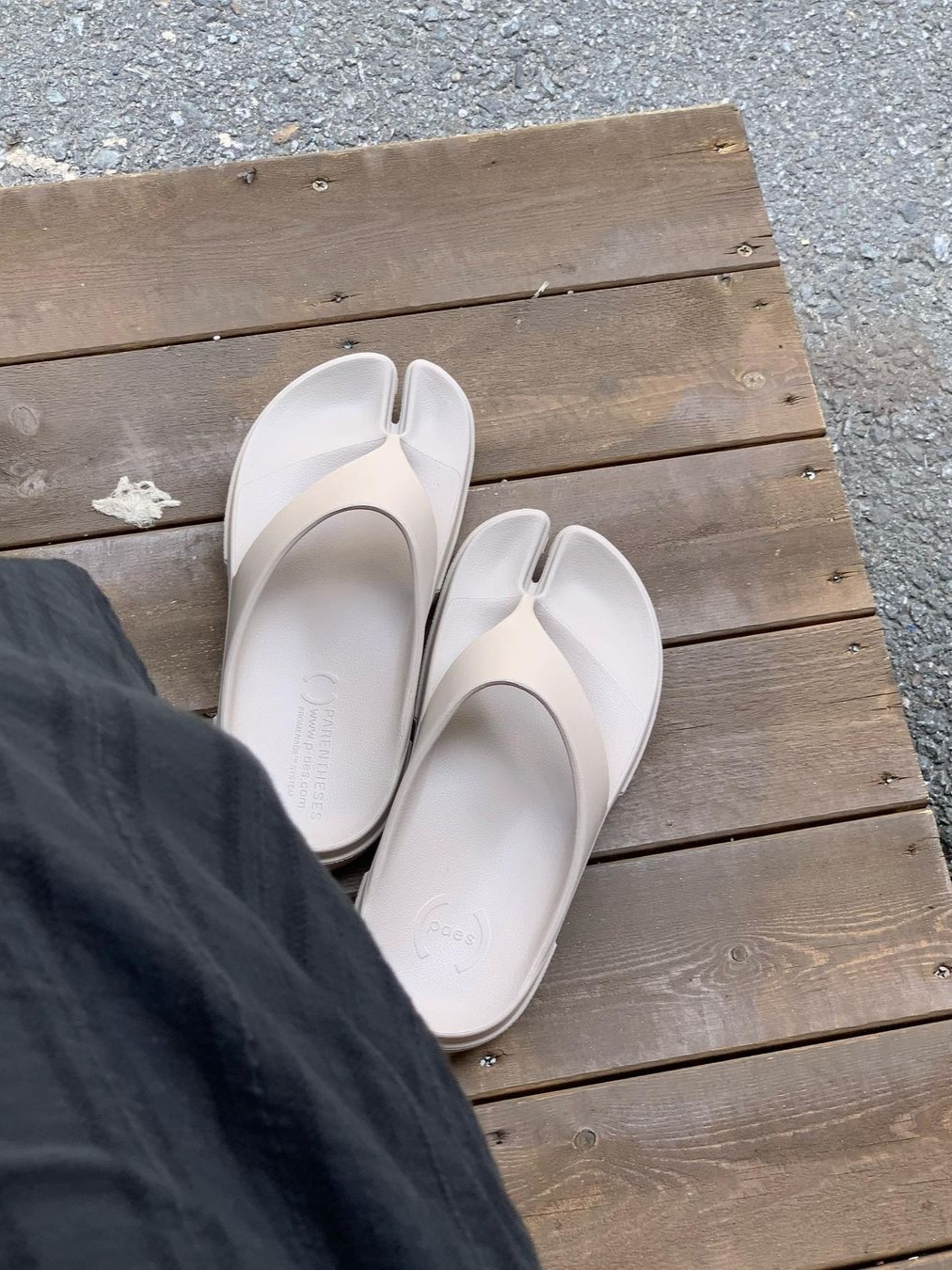 PAES Flipflop 01 Normad 착용 스타일 - 2