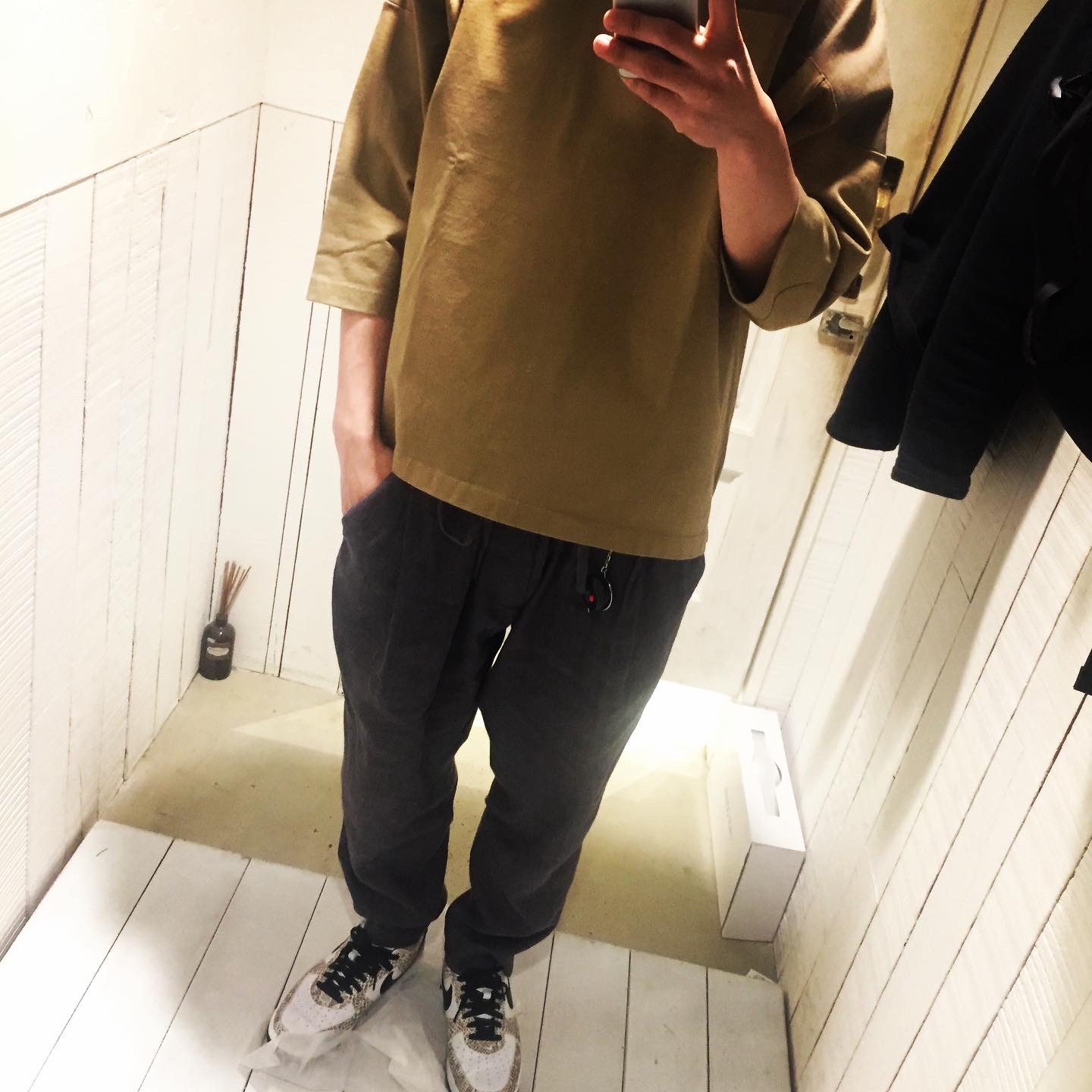 Nike Air Force 1 Low Retro Cocoa Snake 2018 착용 스타일
