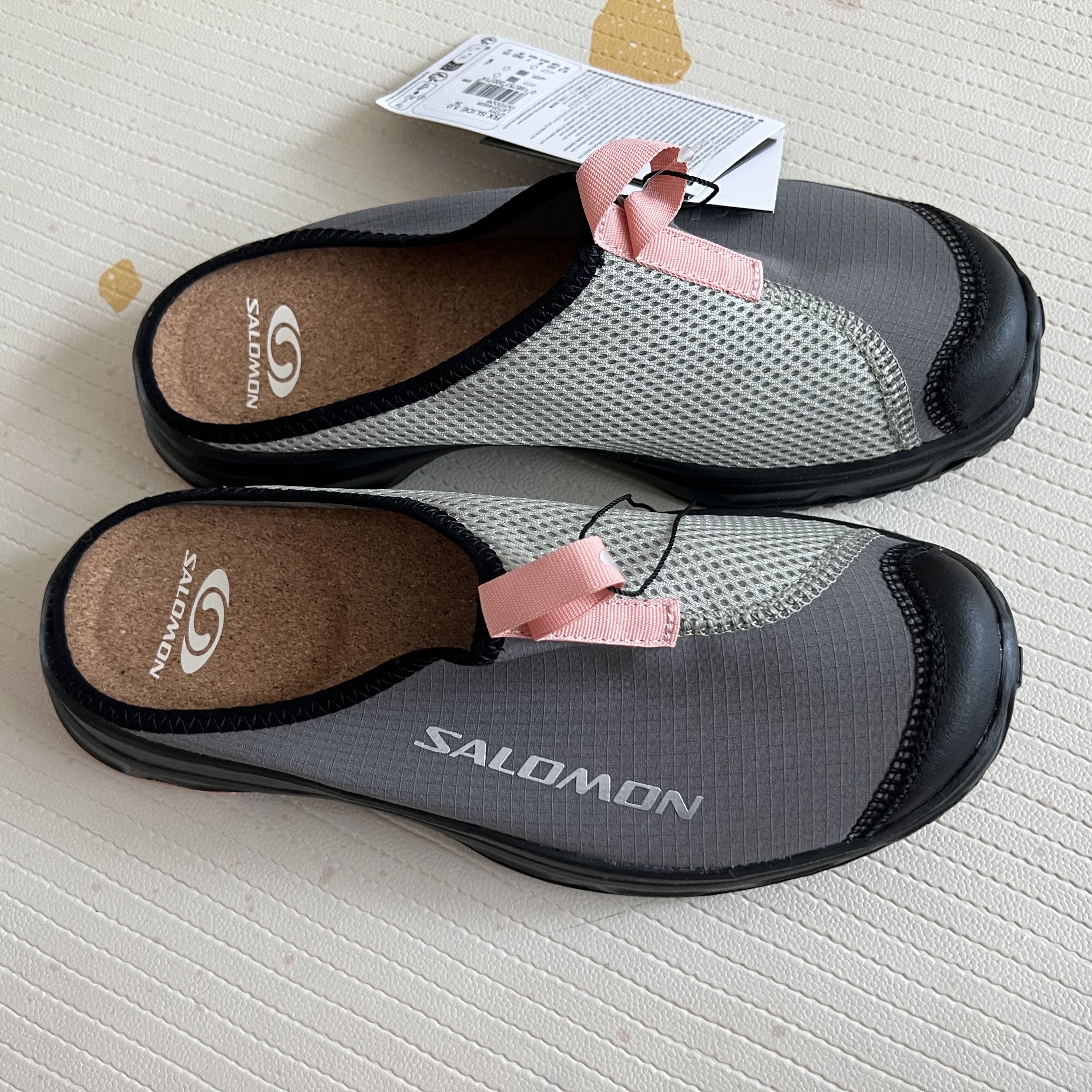 Salomon RX Slide 3.0 Pewter 착용 스타일