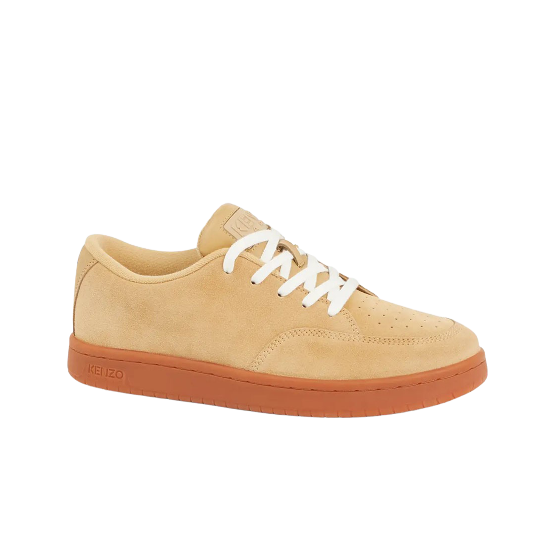 FD65SN060L5614 Kenzo Dome Low Top Sneakers Dark Camel