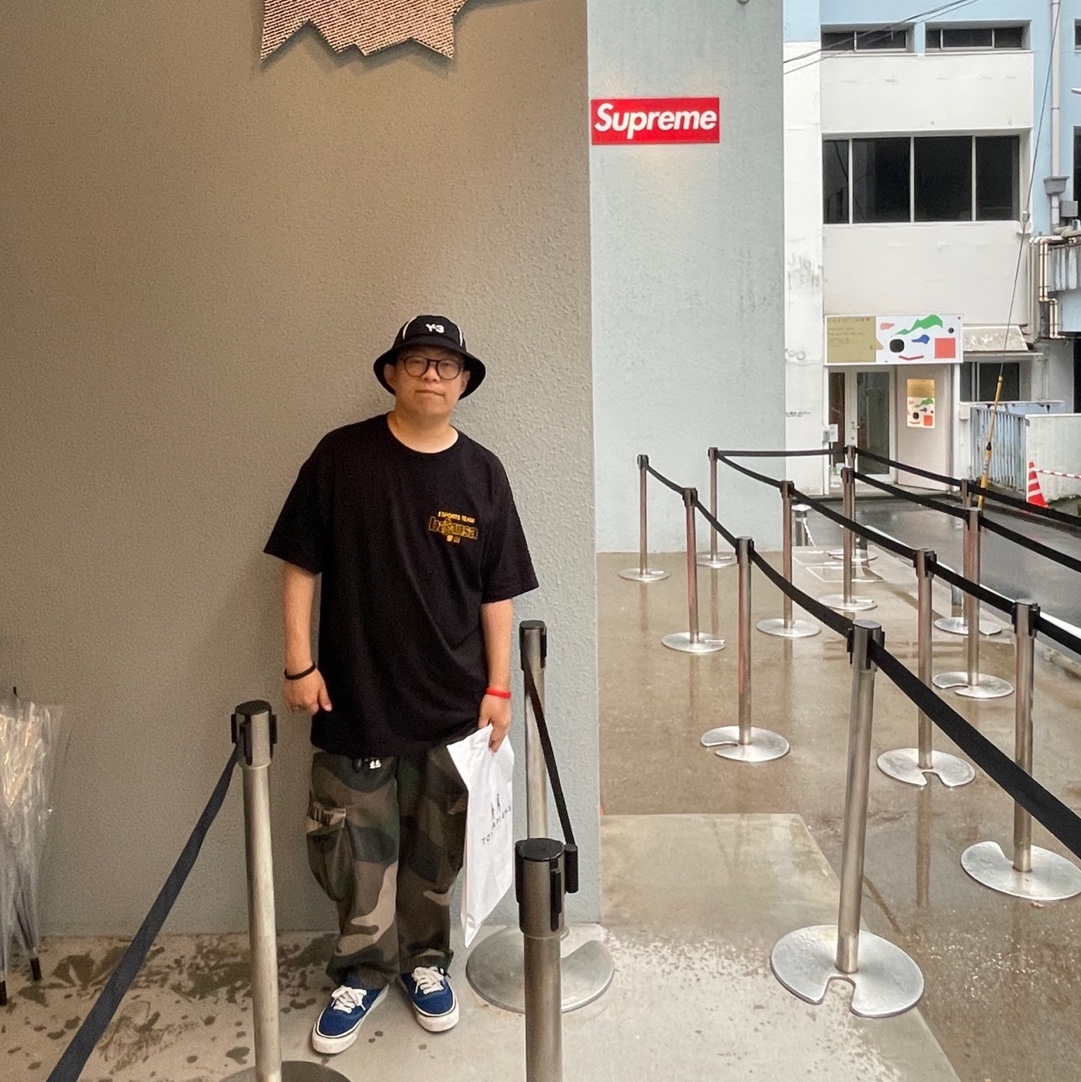 Palace x Y-3 Bucket Hat Black - 22FW, Vans Authentic 44 DX Anaheim Factory Dress Blues 착용 스타일 - 3