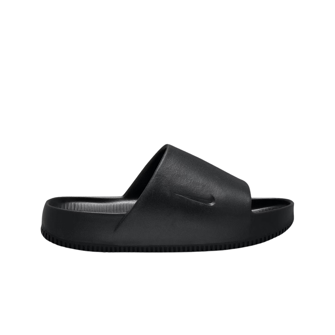 (W) 나이키 캄 슬라이드 블랙((W) Nike Calm Slide Black)