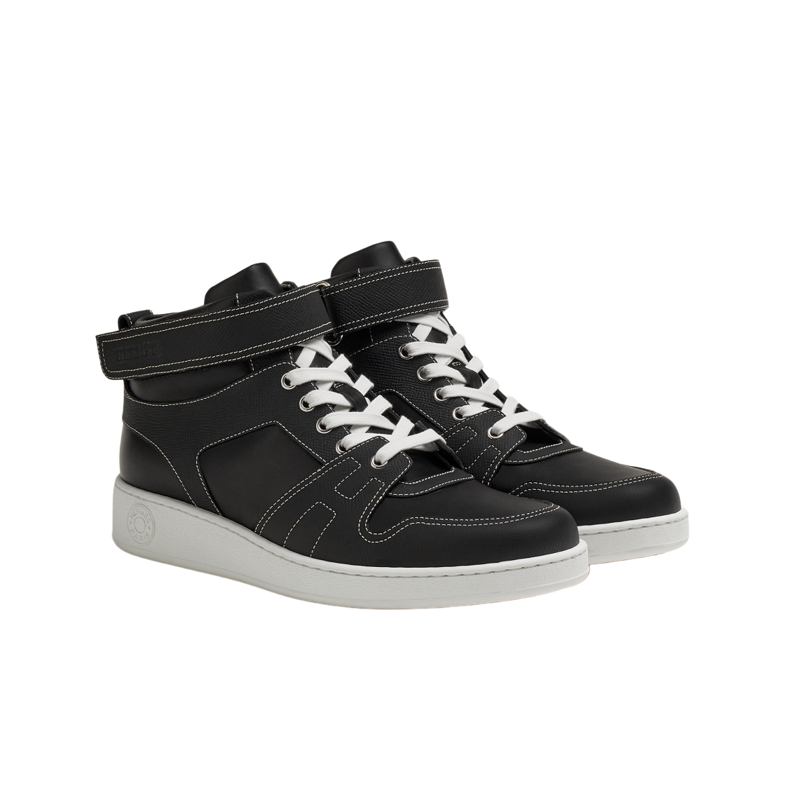 에르메스 프리스타일 스니커즈 카프스킨 앱송 & 누아(Hermes Freestyle Sneakers Calfskin Epsom & Noir) - 2
