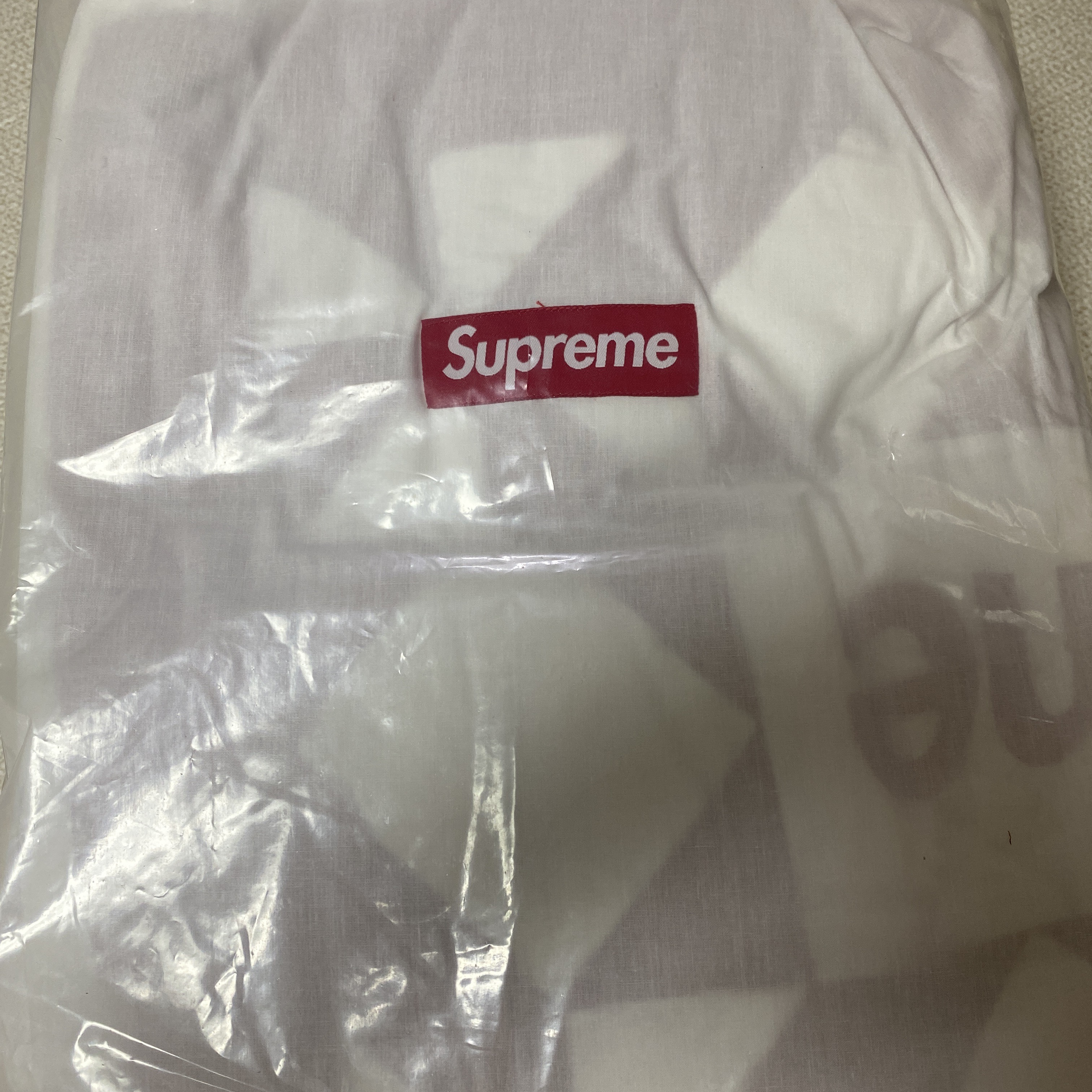 Supreme Patchwork Quilt Red - 23SS 착용 스타일