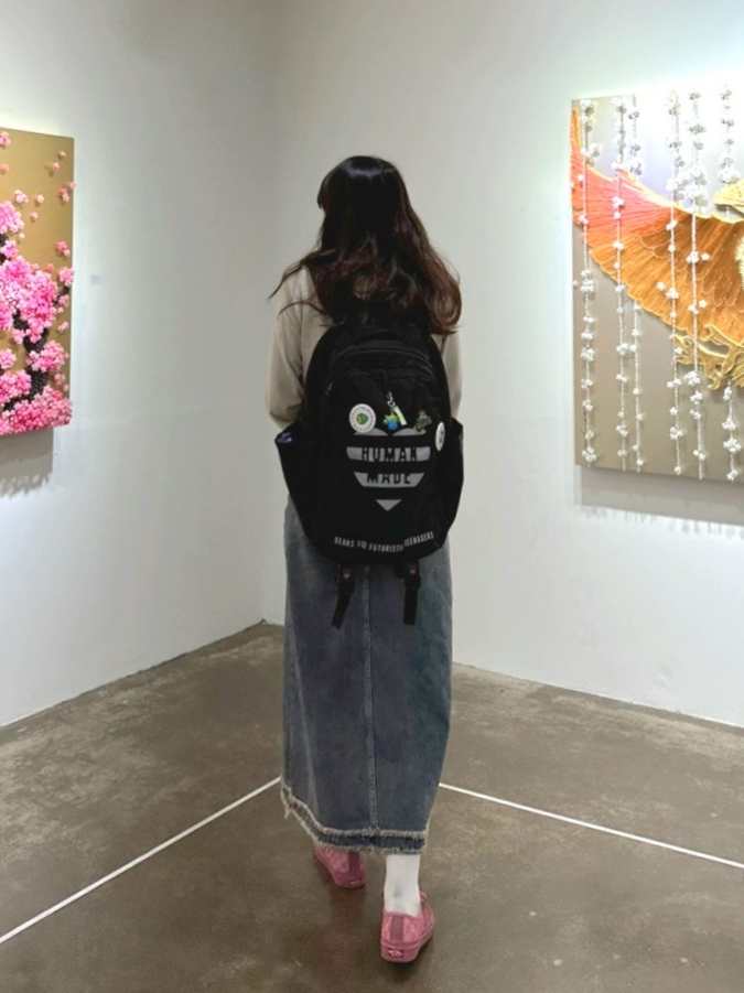 Human Made Military Backpack Black, Vans Authentic 44 DX Anaheim Factory Best Level Streetwear Pink 착용 스타일 - 1