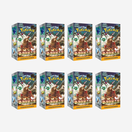 포켓몬 카드 게임 스칼렛 & 바이올렛 확장팩 클레이 버스트 박스 8박스 (총 240팩)