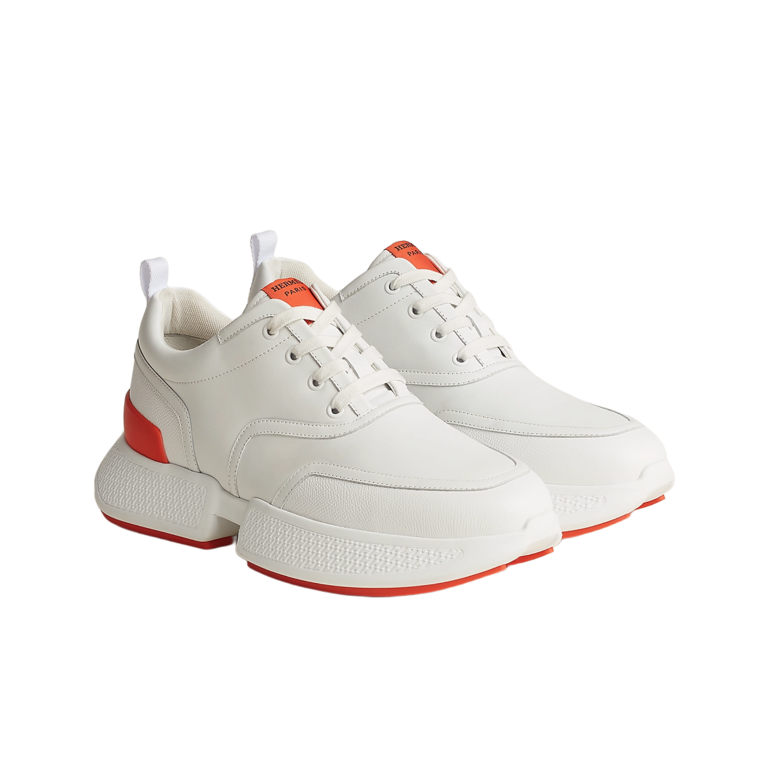 에르메스 기가 스니커즈 카프스킨 앱송 & 블랑(Hermes Giga Sneaker Calfskin Epsom & Blanc) - 2