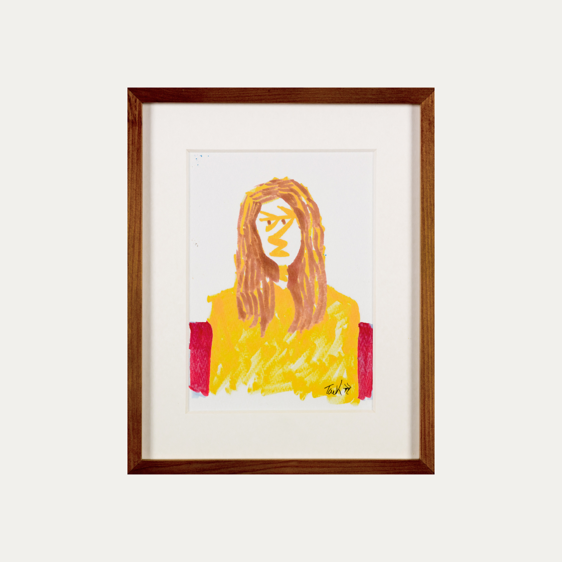 윤형택, Fondness 2306-05 드로잉 원화(Yoon Hyungtaek, Fondness 2306-05, pen on paper, 2023) - 1