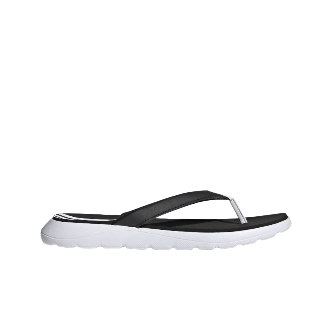 FY8656 (W) Adidas Comfort Flip Flop Cloud White Core Black