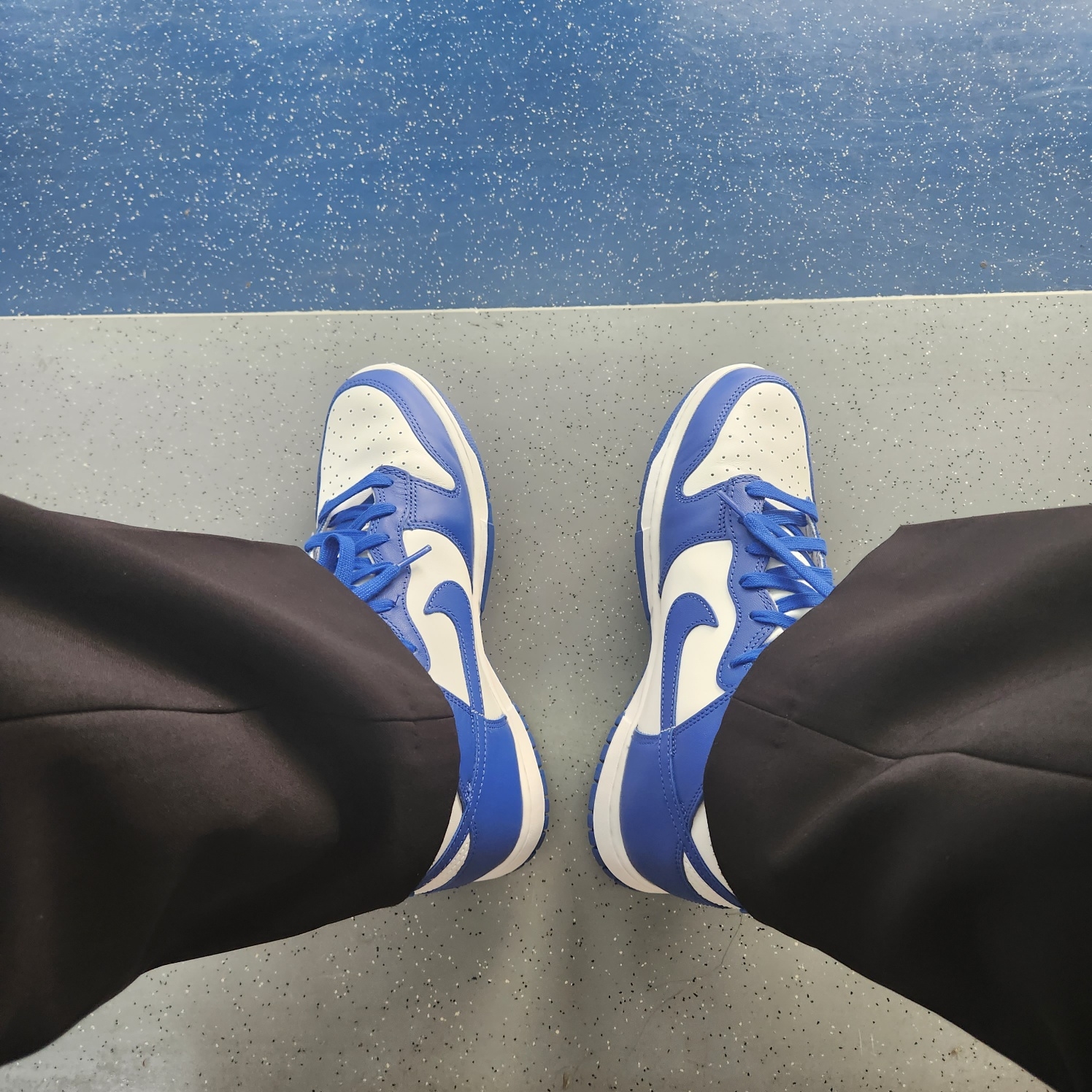 Nike Dunk High Retro Game Royal 착용 스타일