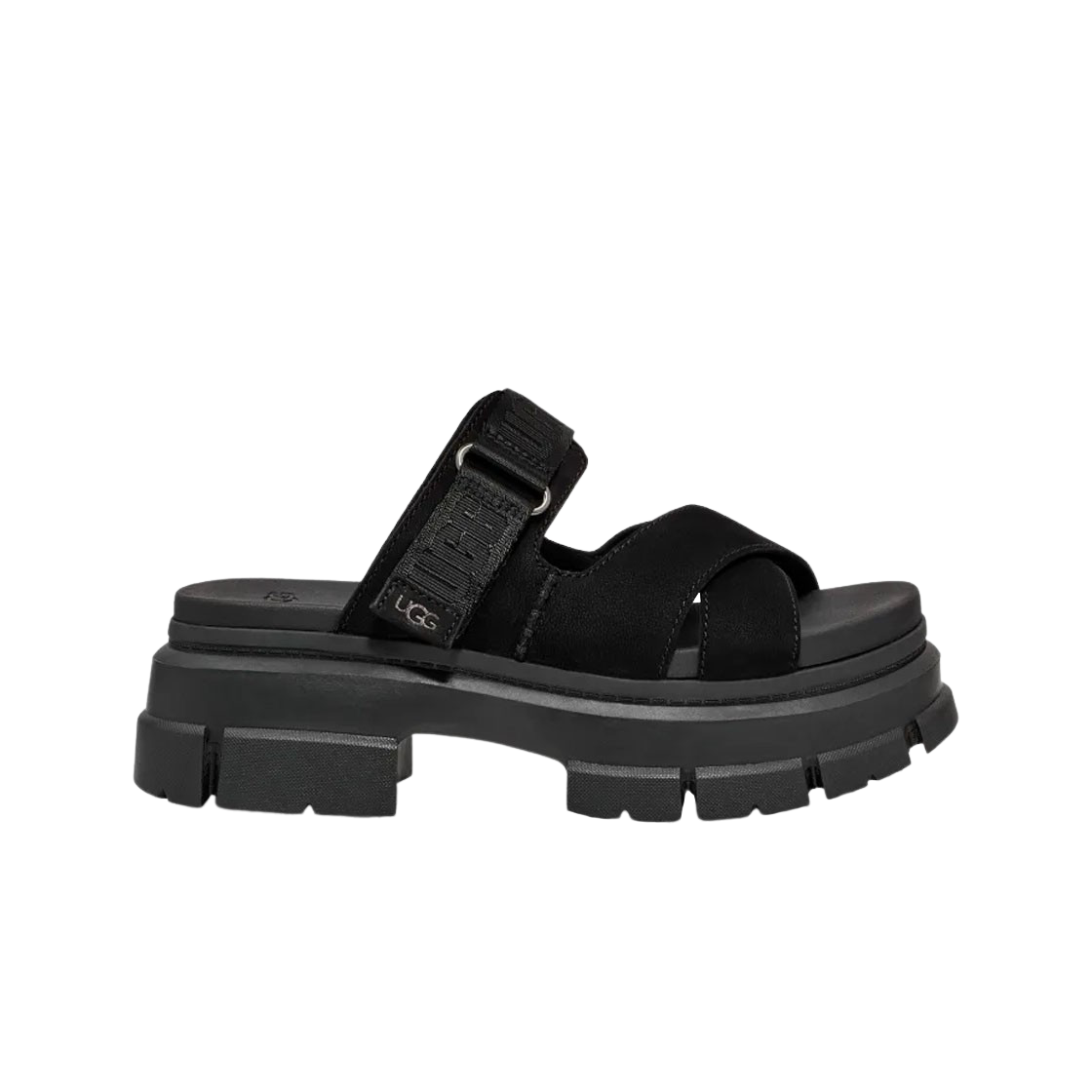 (W) 어그 애쉬톤 슬라이드 블랙((W) Ugg Ashton Slide Black) - 1