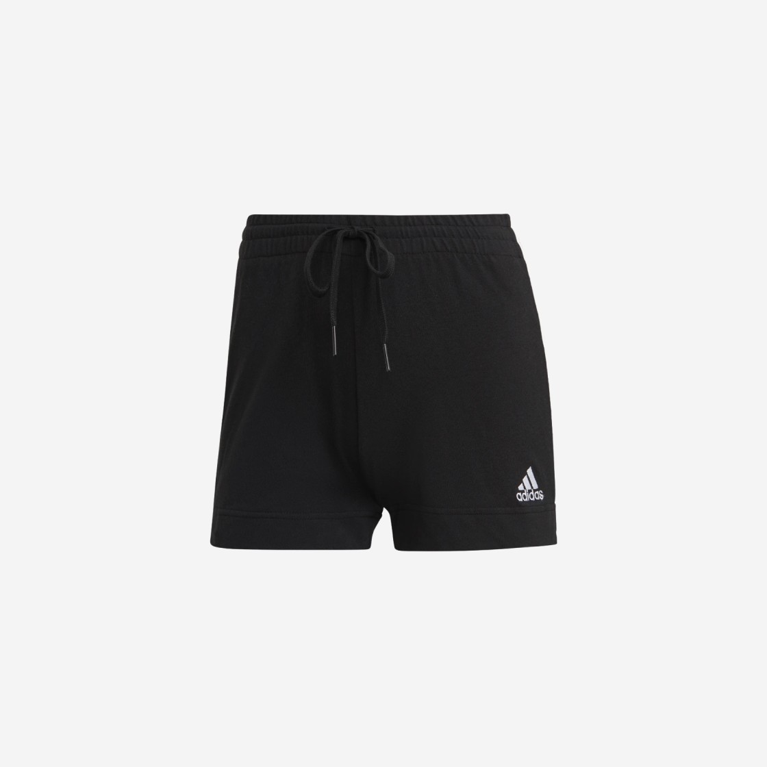 (W) Adidas 3-Stripes SJ Shorts Black - KR Sizing 상세 이미지 1