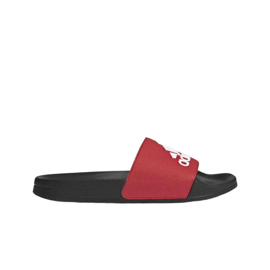 아디다스 아딜렛 샤워 슬라이드 코어 블랙 베러 스칼렛(Adidas Adilette Shower Slide Core Black Better Scarlet) - 1
